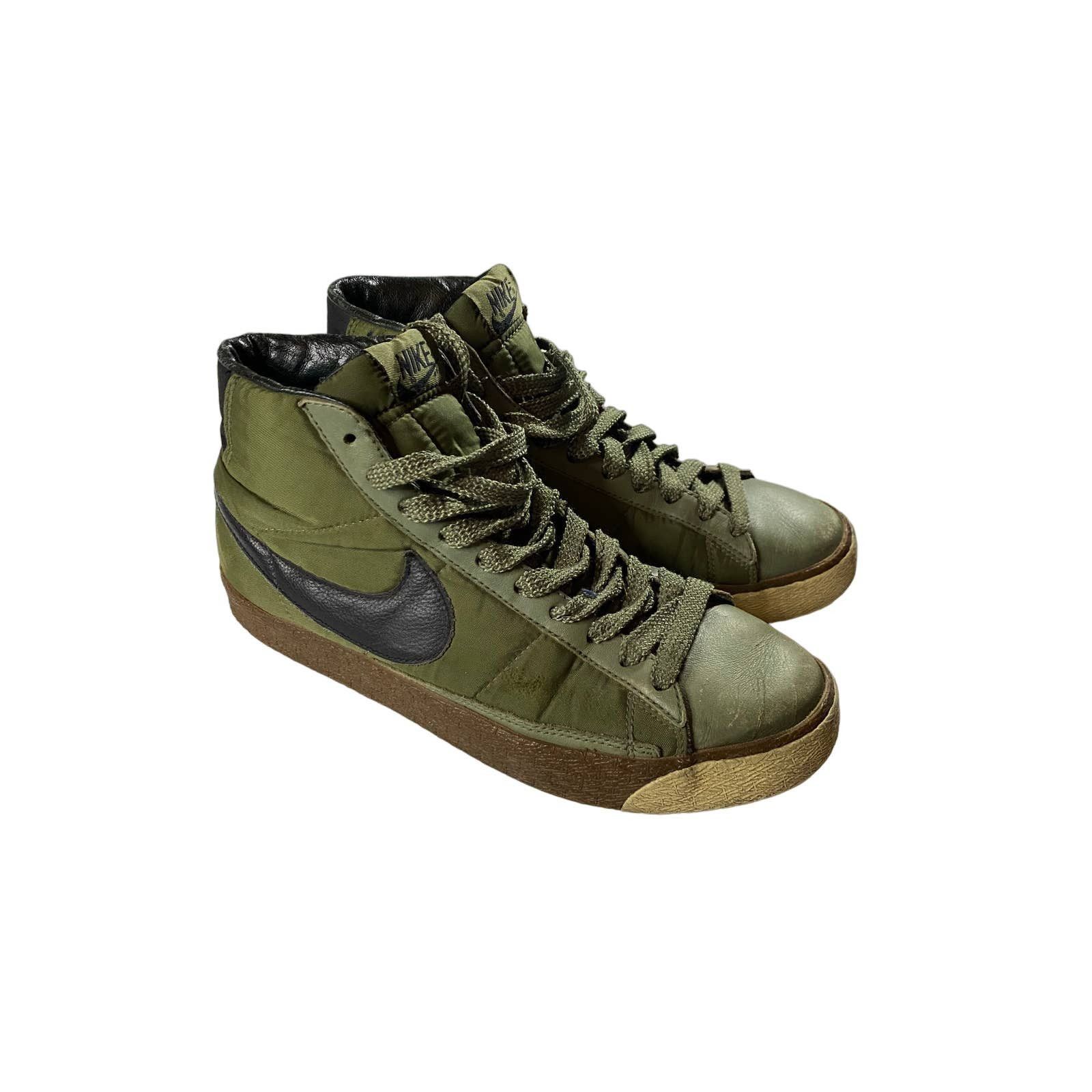 Nike Blazer Mid Tech Pack Premium Green Sneakers