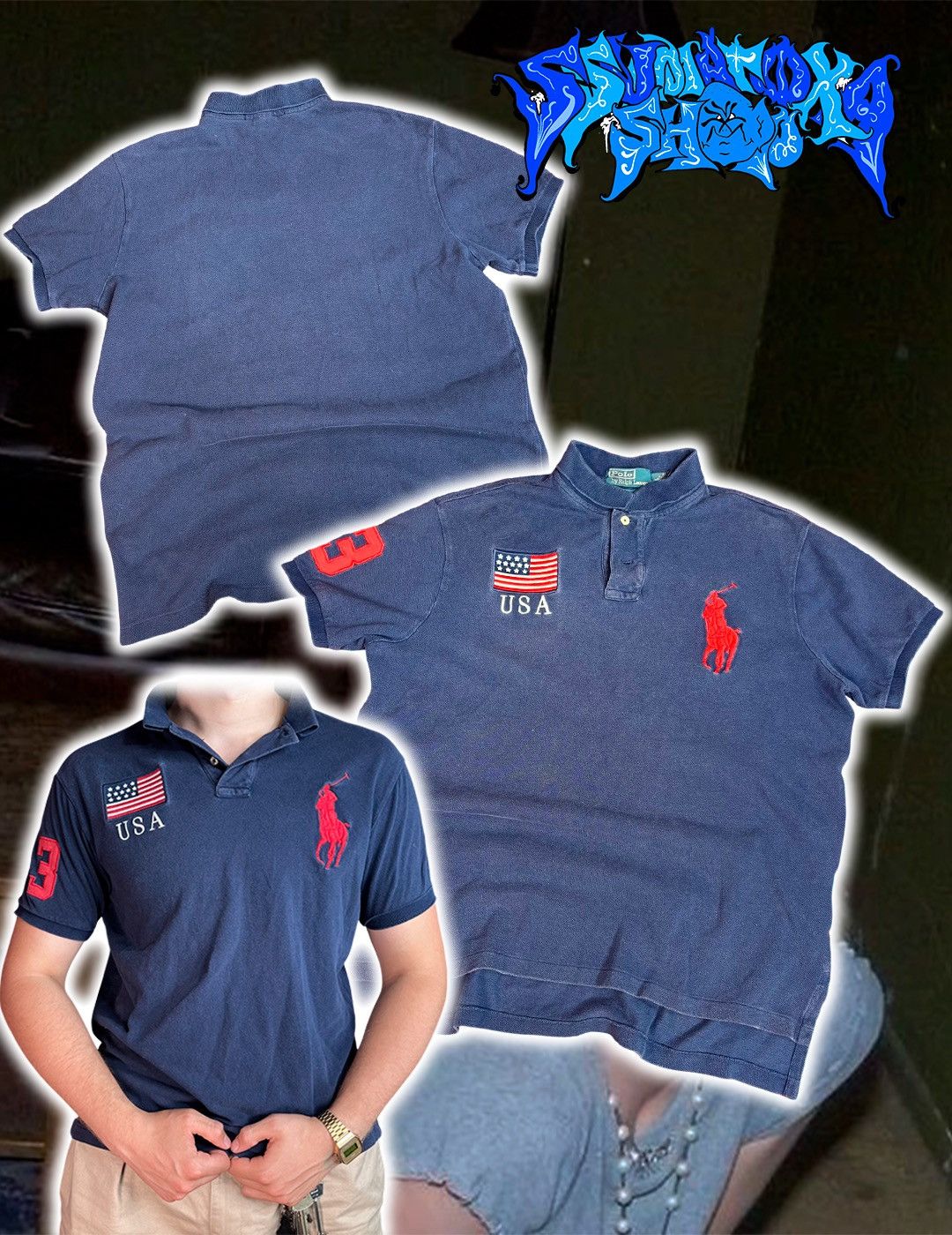 ✅90s Ralph Lauren パッチワーク ポロシャツ XL チーフキーフ 6acb381b97da3196d342c726e4b2fa