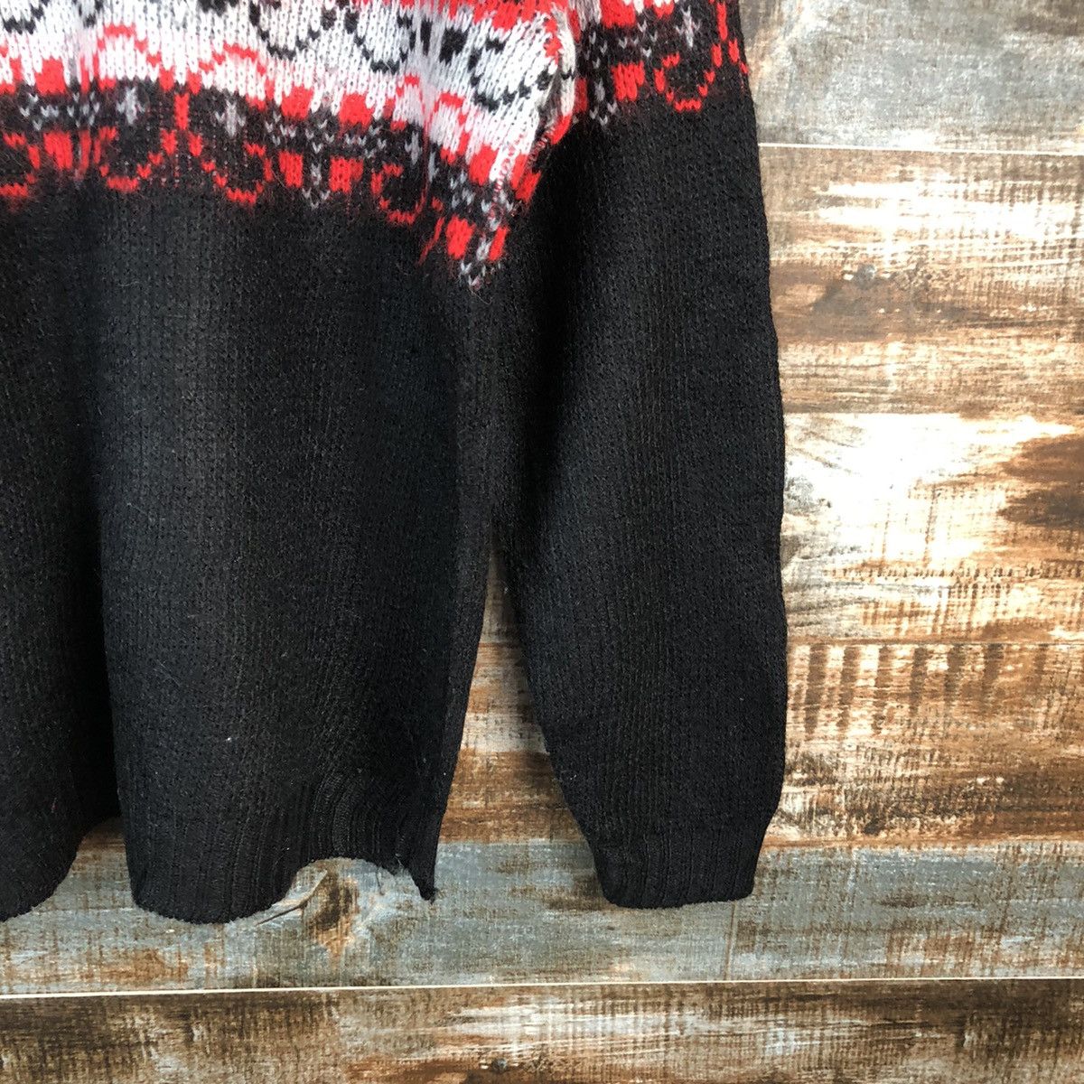 Homespun Knitwear × Japanese Brand Revere Dark Blue art vintage Knitwear #A1821 Size US M / EU 48-50 / 2 - 8 Thumbnail