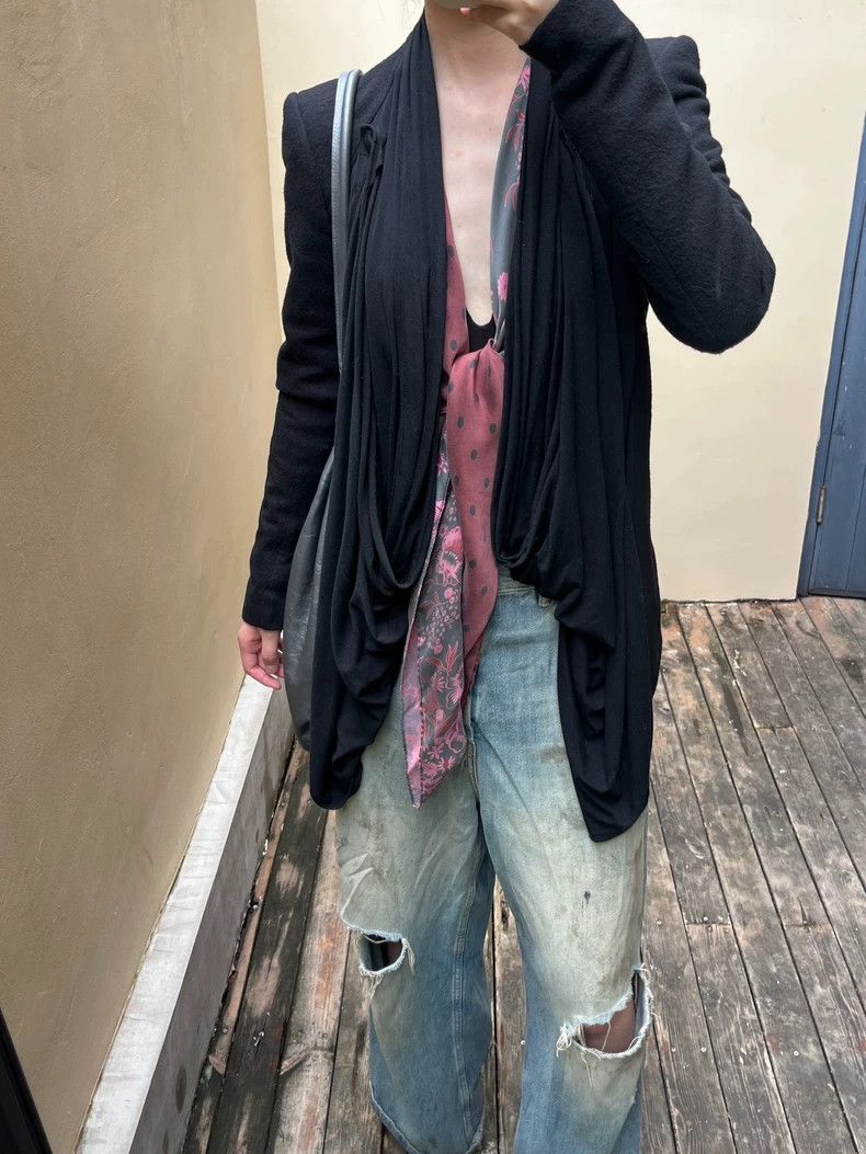 Helmut Lang HELMUT LANG size4 Suits with irregular collar shapes and ma Size XS / US 0-2 / IT 36-38 - 3 Thumbnail