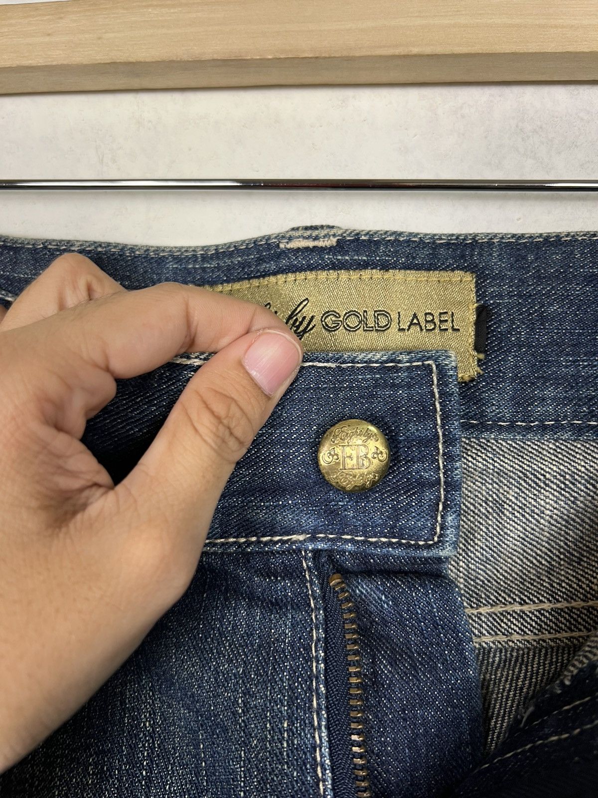 Eight X × Japanese Brand Denim jeans Size US 34 / EU 50 - 13 Thumbnail