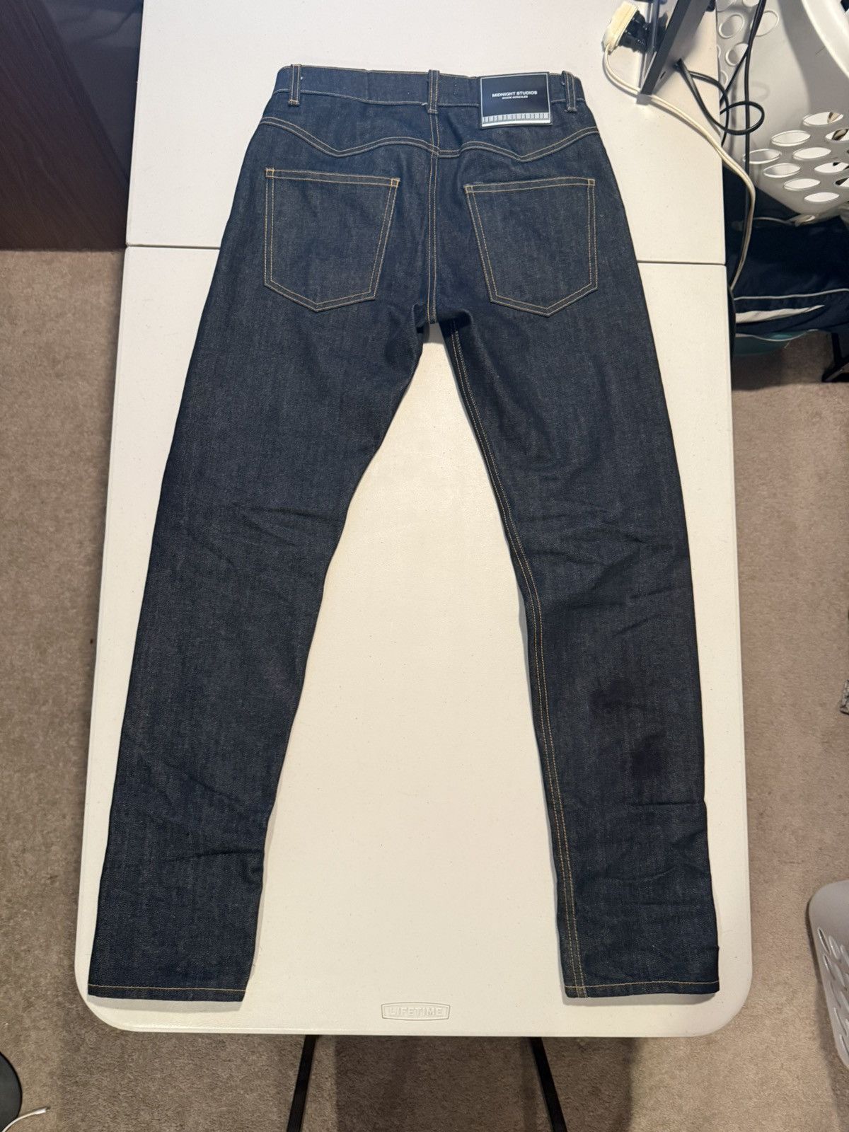 Midnight Studios hollywood 5 pocket dark blue denim jeans | midnight studios Size US 32 / EU 48 - 2 Thumbnail