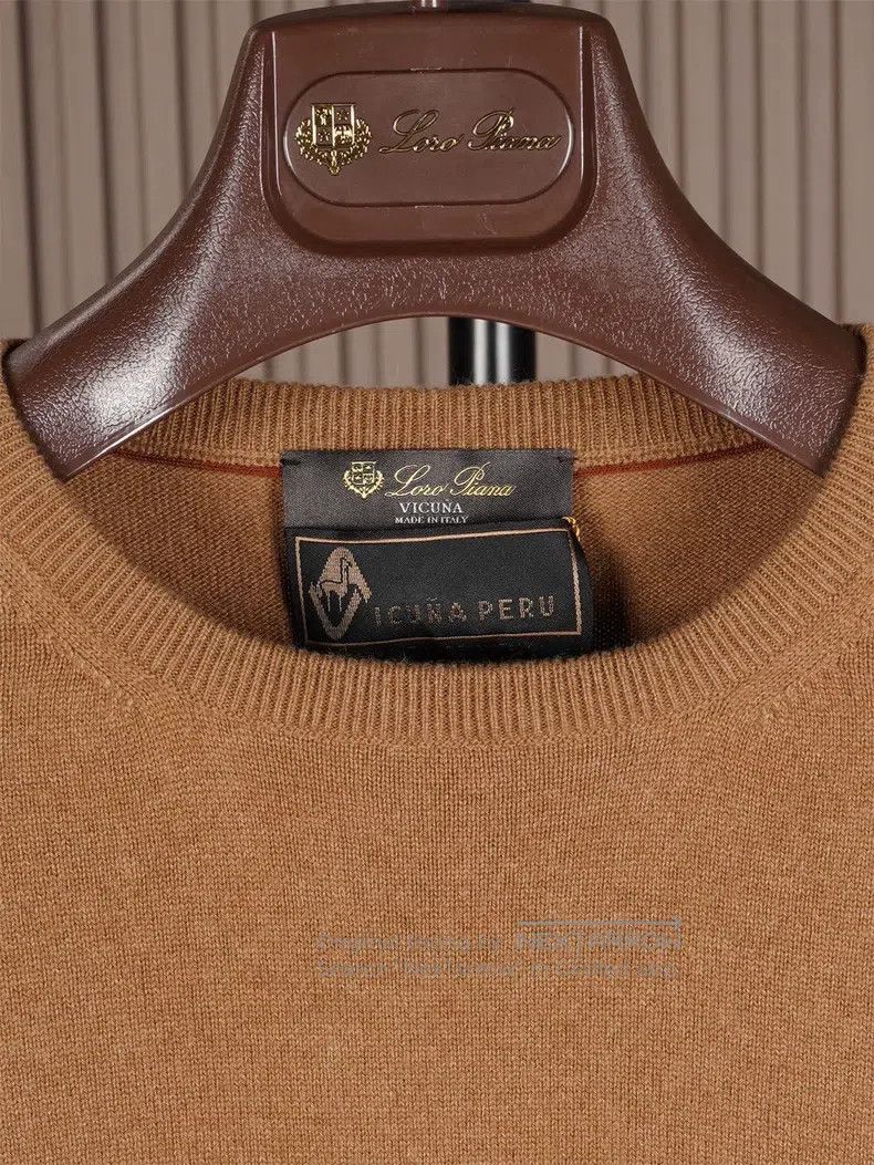 Loro Piana Loro Piana Vicuña Wool Knit Sweater Size US L / EU 52-54 / 3 - 3 Thumbnail