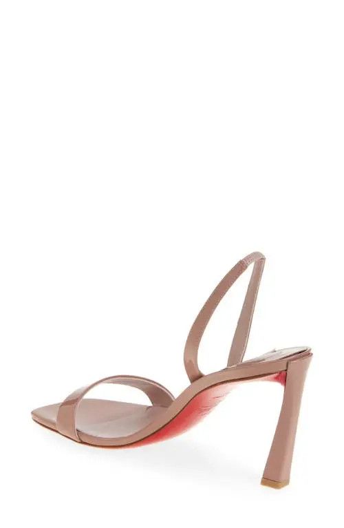 Christian Louboutin os11x0526 Condora Slingback Sandals in Vintage Rose Size US 8 / IT 38 - 3 Thumbnail
