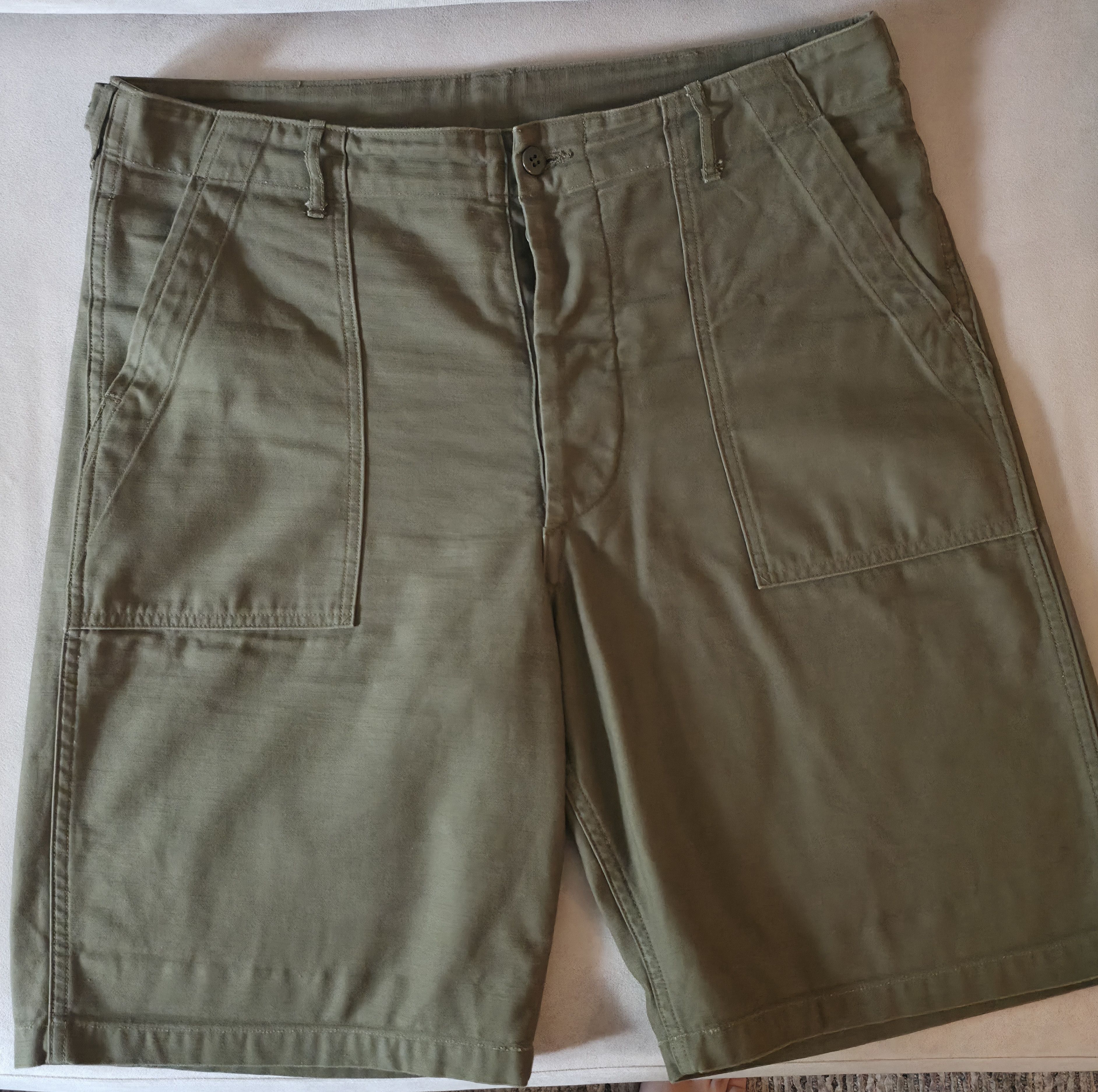 Buzz Rickson's OG-107 Fatigue Shorts Size US 36 / EU 52 - 1 Thumbnail