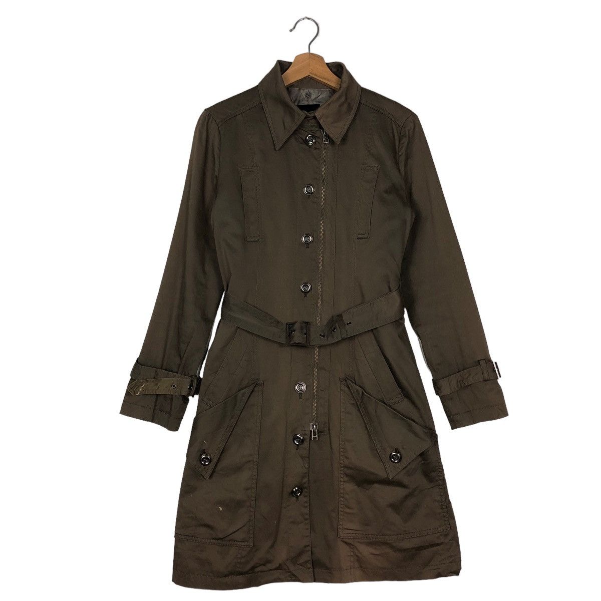 Japanese Brand 🔥Rare Bondage Parachute Biker Jacket Femme Tornado Mart Size M / US 6-8 / IT 42-44 - 1 Thumbnail
