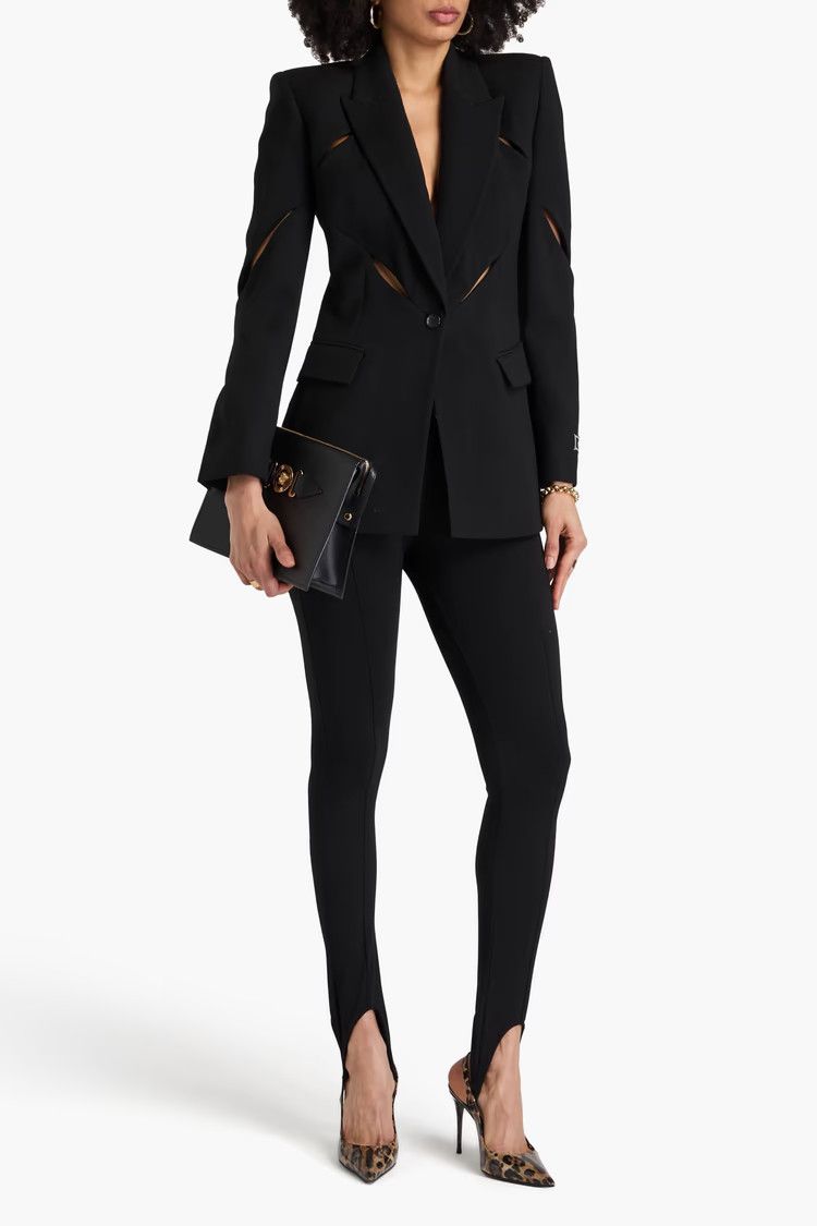 Versace o1y0226 Blazer in Black Size XS / US 0-2 / IT 36-38 - 2 Thumbnail