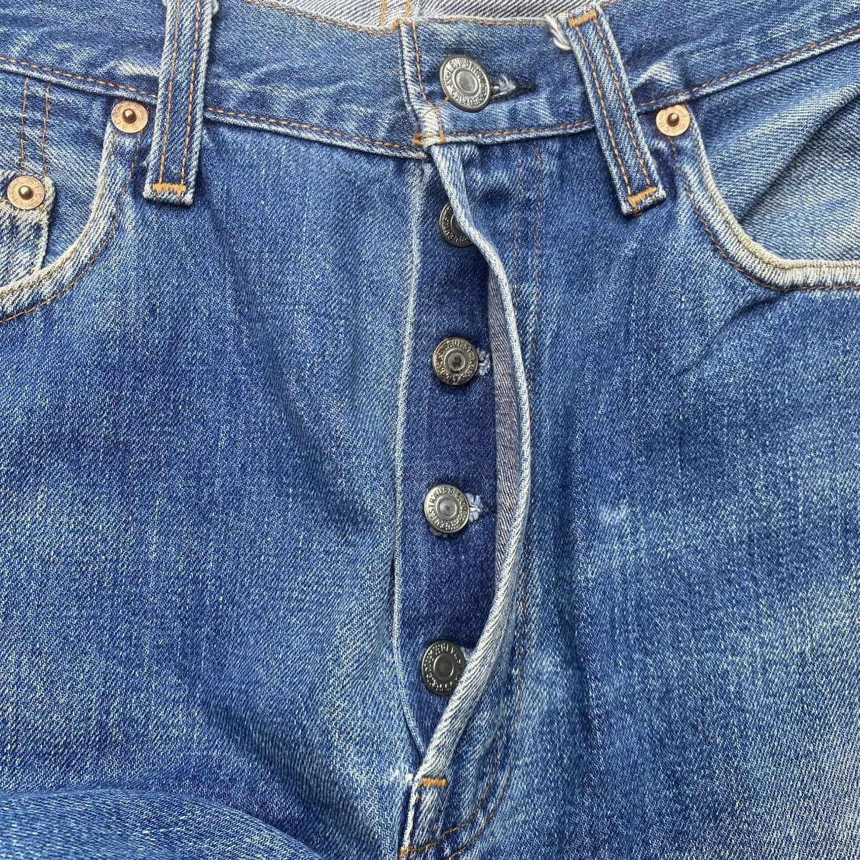 Levi's Vintage 90s Levis 501 Big E Selvedge Redline Denim Size US 30 / EU 46 - 13 Thumbnail