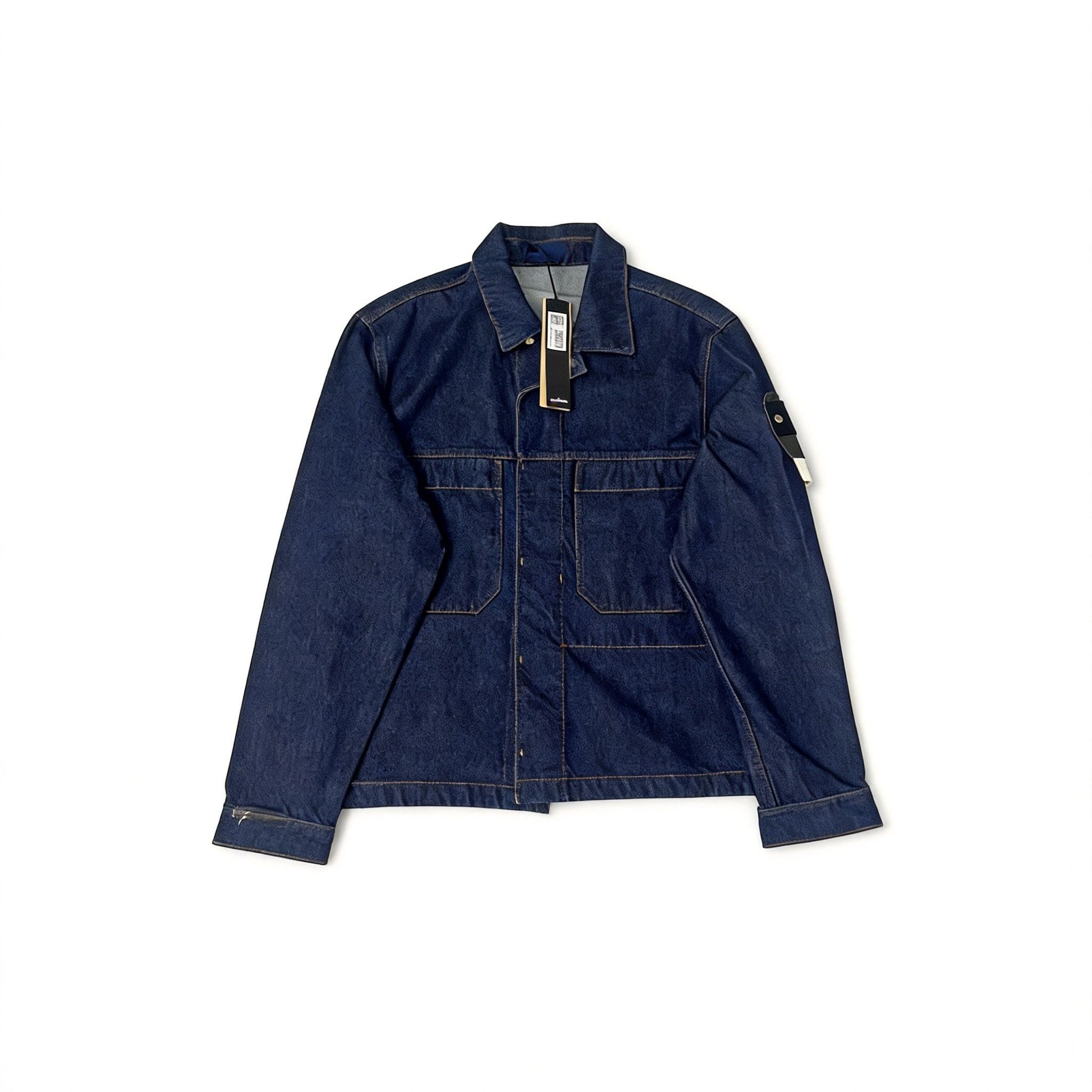 Stone Island CARPENTER DENIM JACKET SS1987 - LARGE | Grailed
