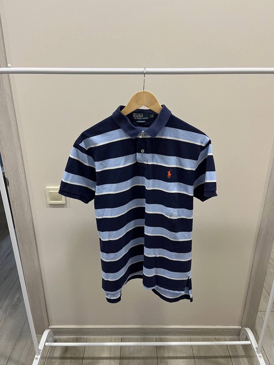 Polo Ralph Lauren Vintage 90s Polo Ralph Lauren Rugby Pocket Earth Tone Blue Size US L / EU 52-54 / 3 - 1 Thumbnail
