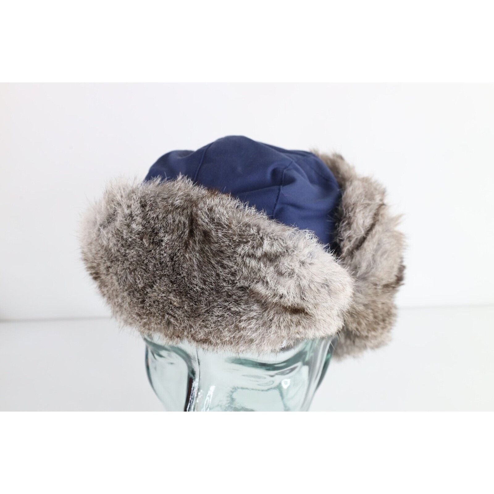 Vintage Vintage 90s Streetwear Genuine Fur Lined Flap Trapper Hat Size ONE SIZE - 8 Thumbnail