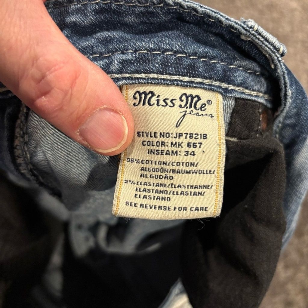 Miss Me Women’s Miss Me Jeans Size 30" / US 8 / IT 44 - 6 Thumbnail