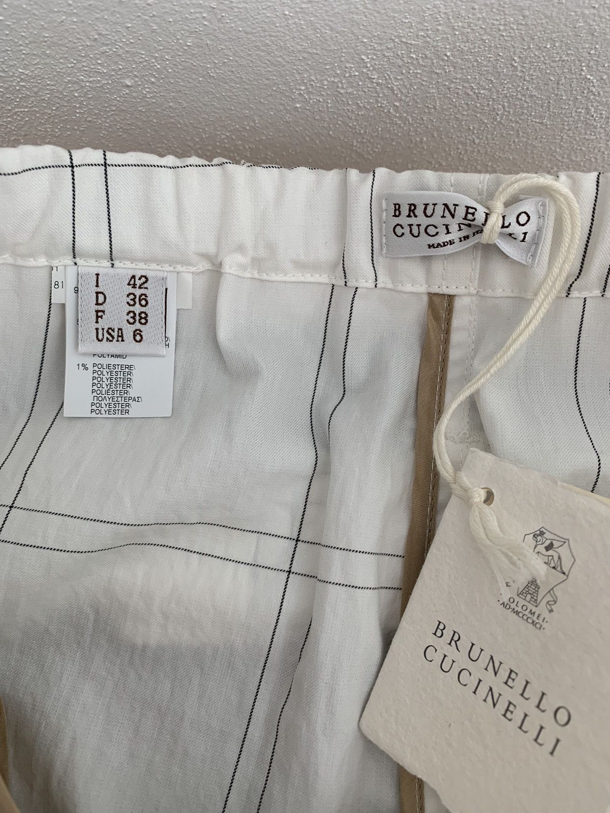 Brunello Cucinelli Brunello Cuccinelli Cotton Trouser Size 28" / US 6 / IT 42 - 13 Thumbnail