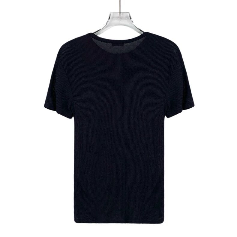 Chanel Chanel Black silk pattern embroidered round-neck short-sle Size XS / US 0-2 / IT 36-38 - 2 Thumbnail