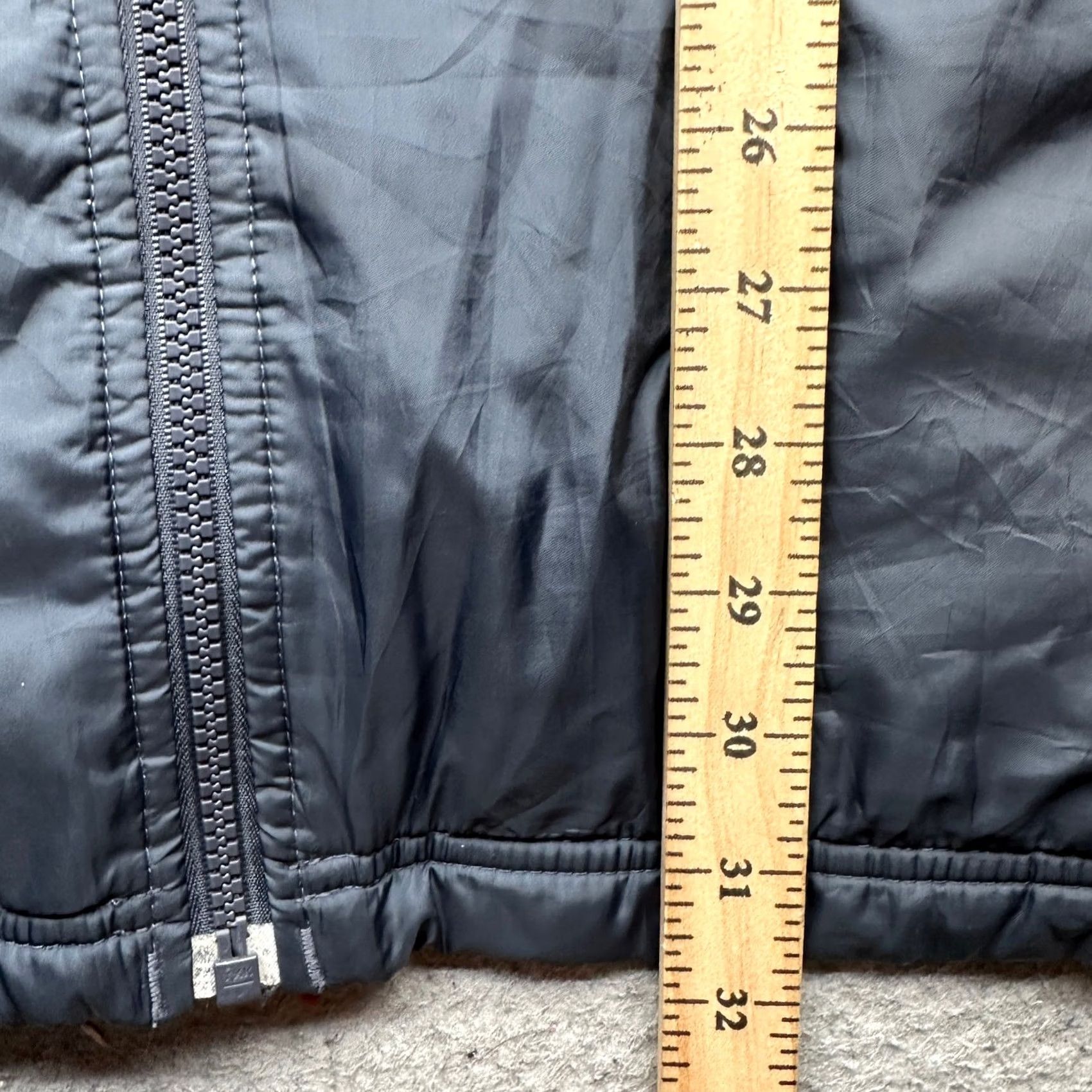 Vintage VINTAGE L.L.Bean Jacket Overcoat XXL Tall Navy Insulated Liner Thermolite Zippered Long Coat Mens XL Tall XLT Navy Size US XL / EU 56 / 4 - 4 Thumbnail