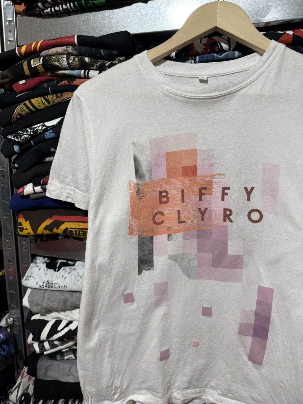 Band Tees Vintage 2000’s Biffy Clyro Rock Band Tour T-Shirt Y2K Hype Size US S / EU 44-46 / 1 - 3 Thumbnail