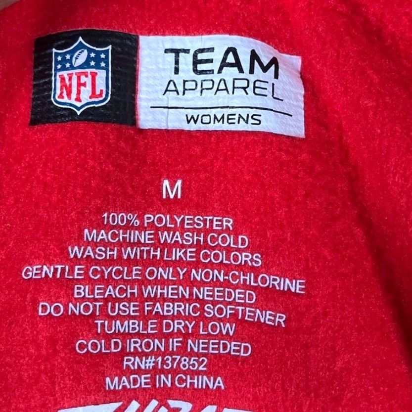 NFL NFL Womens Sweatshirt Red Chiefs Kingdom Pullover Fleece Medium Size M / US 6-8 / IT 42-44 - 6 Thumbnail