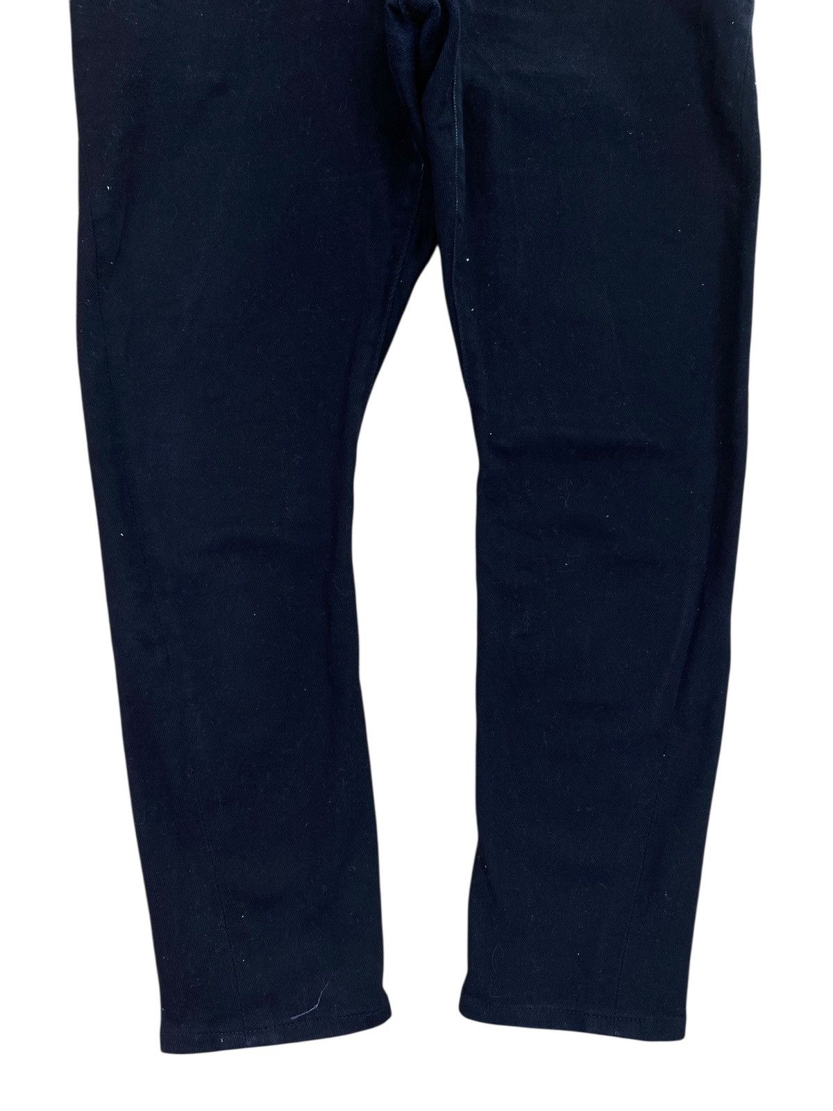 Dsquared2 Dsquared2 Slim Fit Twist Leg Style Black Jeans Size US 35 - 9 Thumbnail