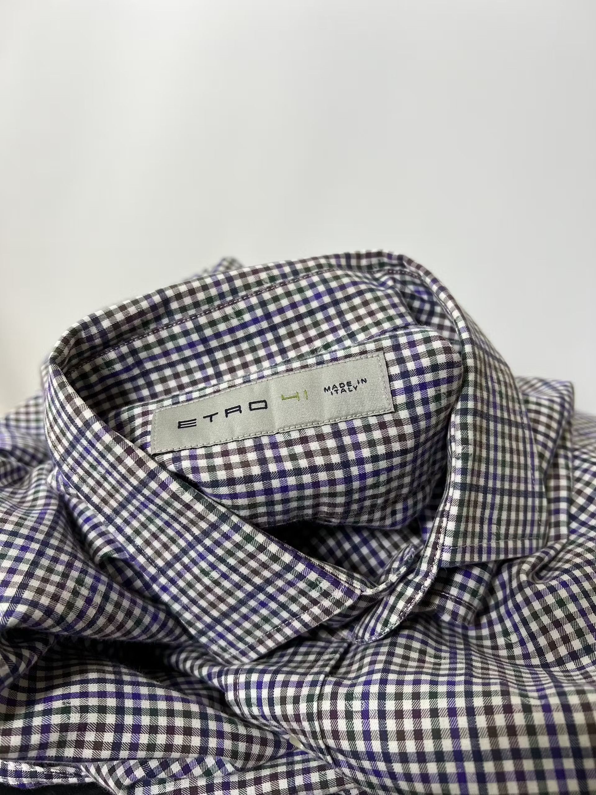 Designer × Etro Etro luxury men’s shirt Size US M / EU 48-50 / 2 - 3 Thumbnail