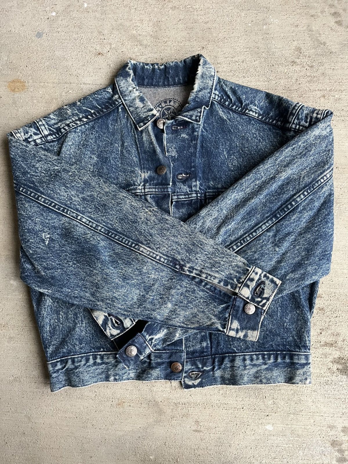 Levi's × Vintage Vintage Levi's Denim Jacket Rare Star logo Size S / US 4 / IT 40 - 3 Thumbnail