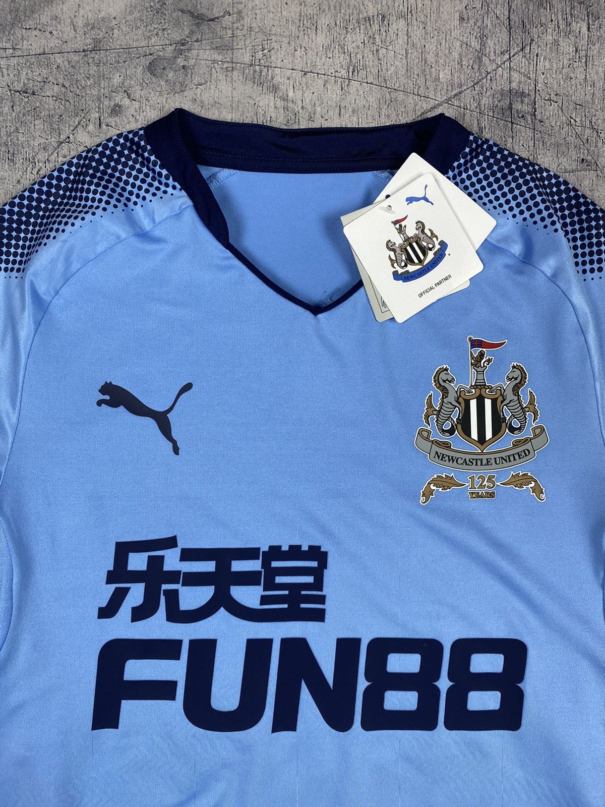 Puma Puma New Castle Pawer Cell Soccer Jersey Size US L / EU 52-54 / 3 - 5 Thumbnail
