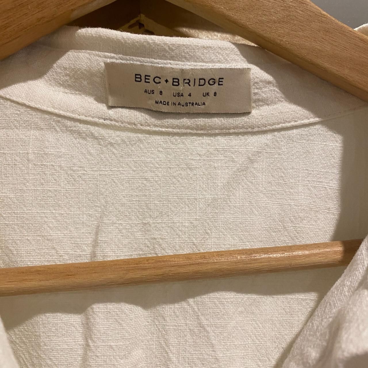 BEC + BRIDGE Bec and Bridge linen button up long sleeve dress Size S / US 4 / IT 40 - 4 Thumbnail