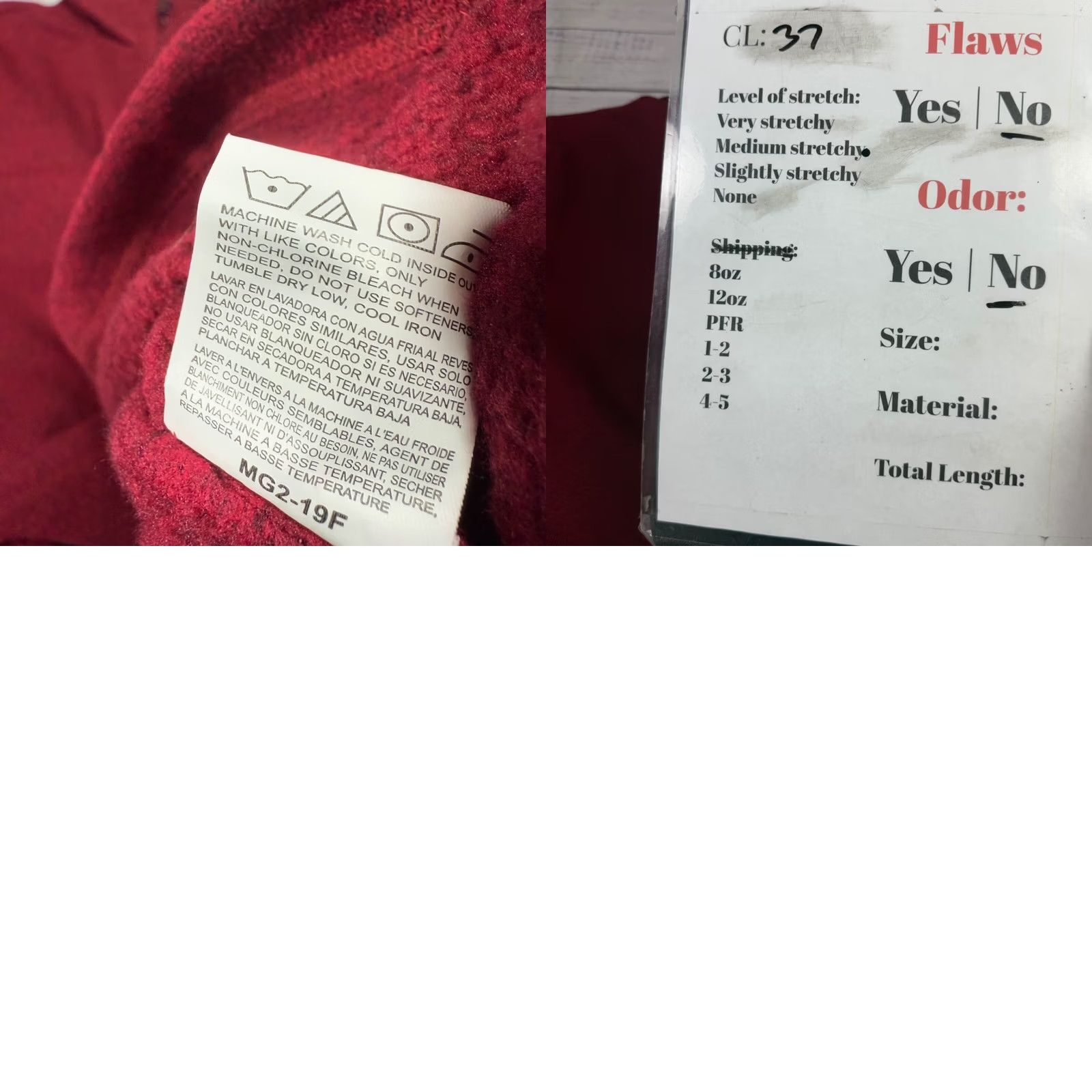 Wrangler Wrangler Mens George Strait 1/4 Zip Fleece Pullover L Red Sweatshirt Long Sleeve Size US L / EU 52-54 / 3 - 8 Thumbnail