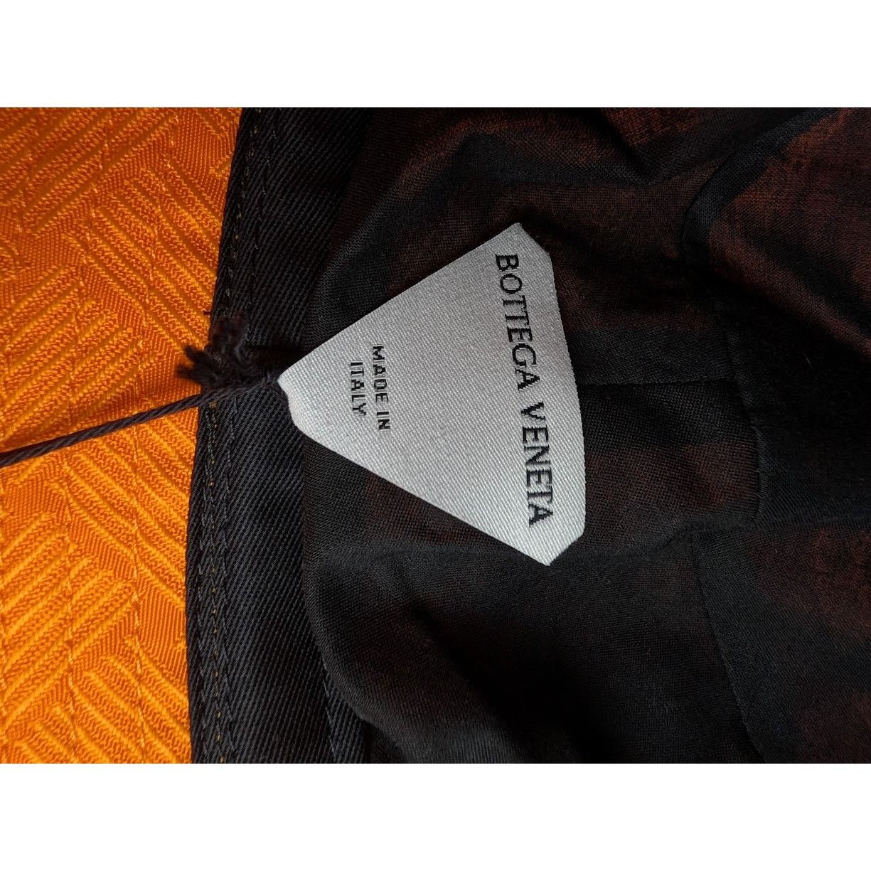 Bottega Veneta o1rshd1 Size: S / Hat Intreccio Jacquard Nylon in Orange Size ONE SIZE - 7 Thumbnail