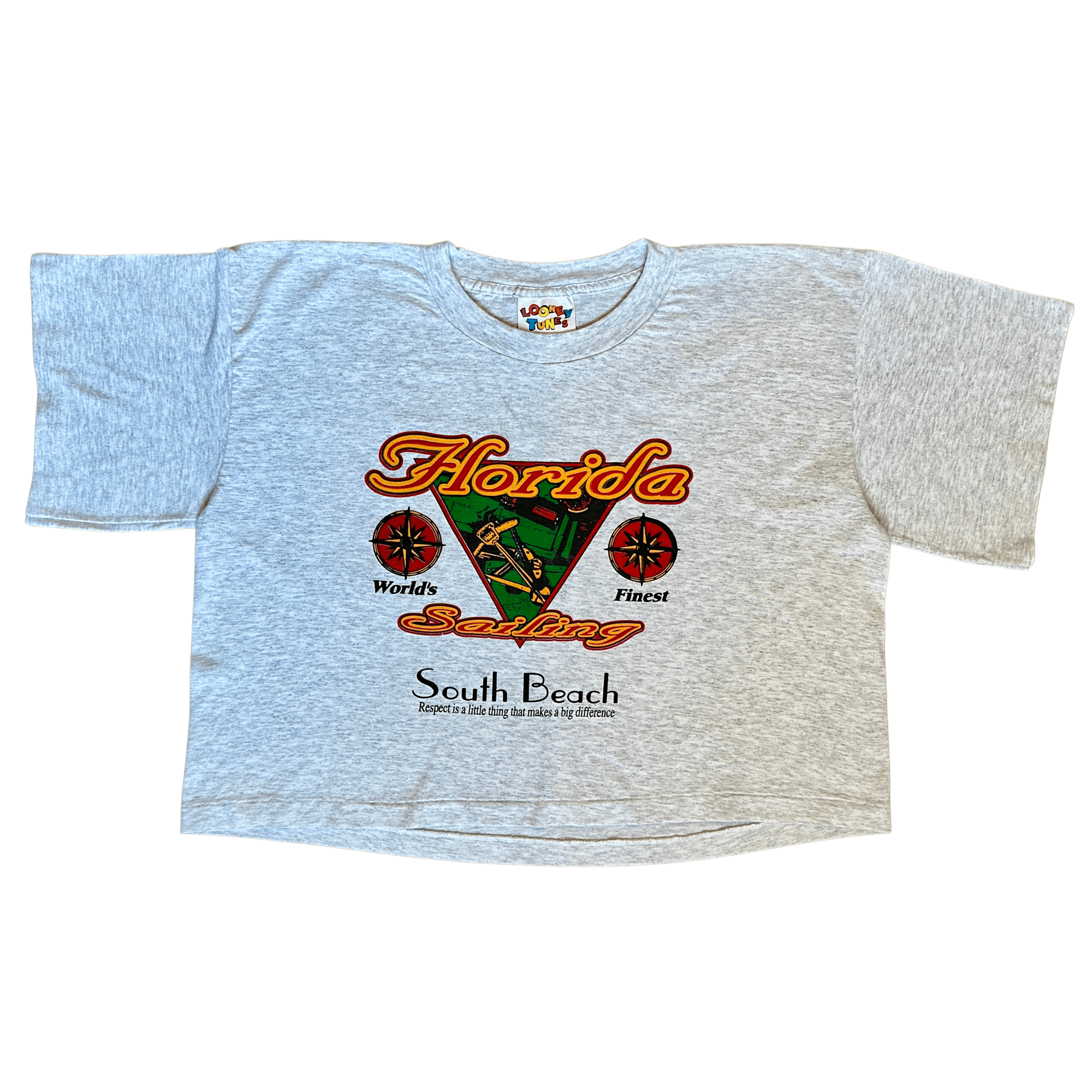 Vintage Looney Tunes Florida Single Stitch T-Shirt USA 1992 Cotton Size US M / EU 48-50 / 2 - 2 Thumbnail
