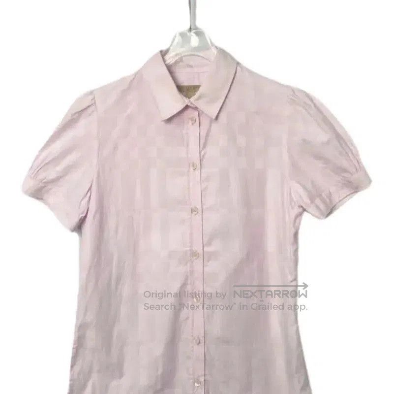 Burberry Burberry Pink Cotton Women's Shirt. Size S / US 4 / IT 40 - 1 Thumbnail