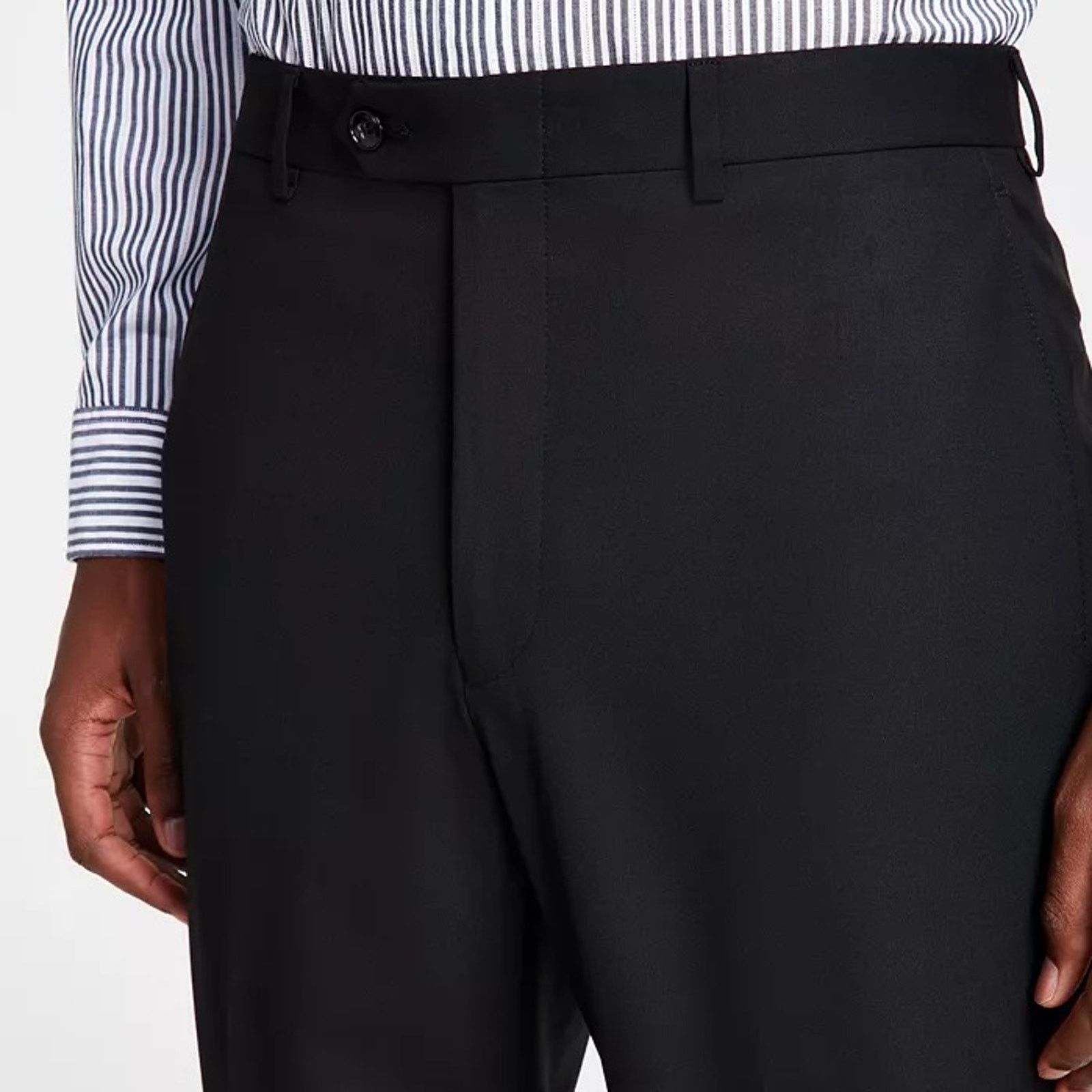 Michael Kors Michael Kors Men's Black Classic Dress Pants Size 42W 30L Size US 42 / EU 58 - 4 Thumbnail