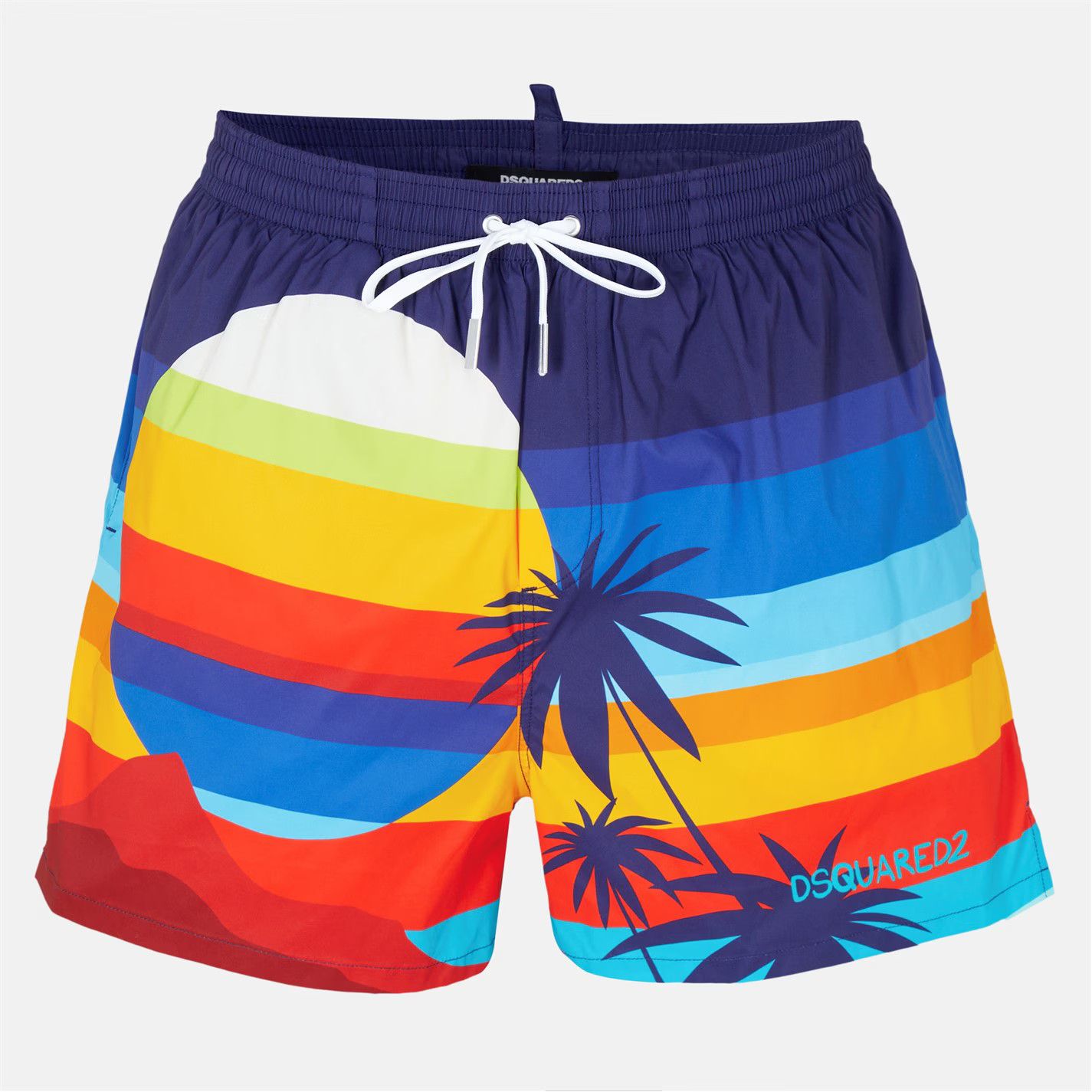 Dsquared2 o1g2r1mq0426 Quick Dry Tailored Fit Swim Shorts Multicolor Size US 30 / EU 46 - 1 Thumbnail