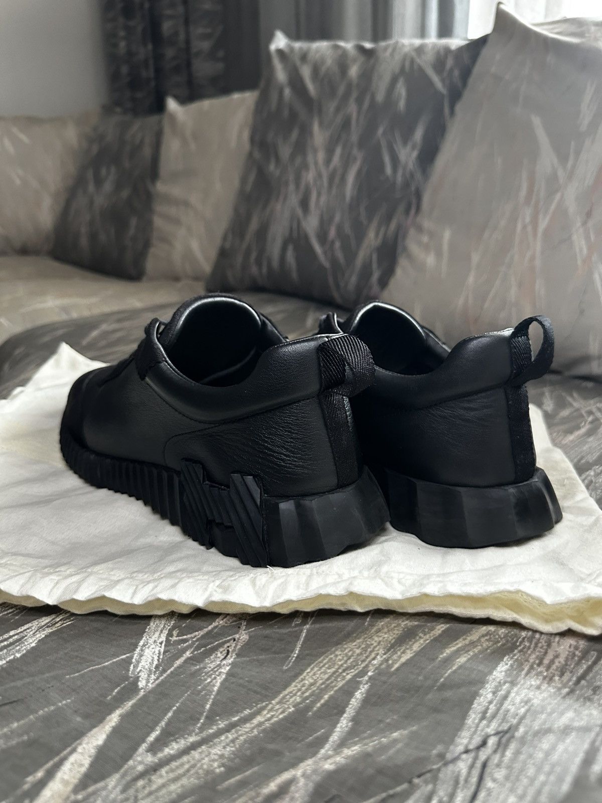 Hermes Hermes bouncing sneakers total black Size US 9 / EU 42 - 2 Thumbnail