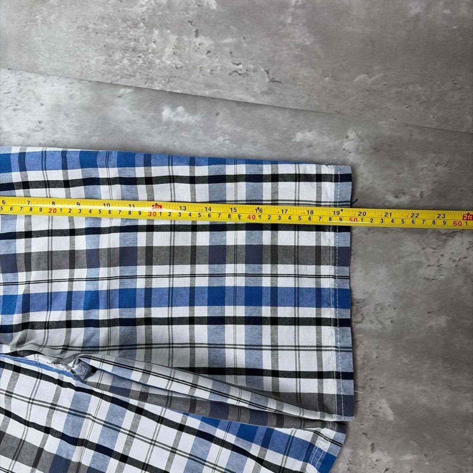 Southpole Y2K Blue Southpole Grunge Plaid Baggy Skater Shorts Size 27" / US 4 / IT 40 - 7 Thumbnail