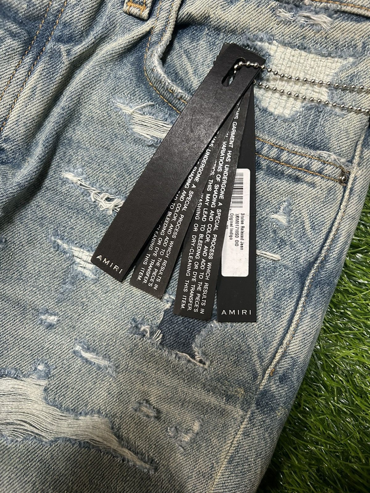 Amiri Amari Bruised Relax Jeans Size 30 Size US 30 / EU 46 - 4 Thumbnail