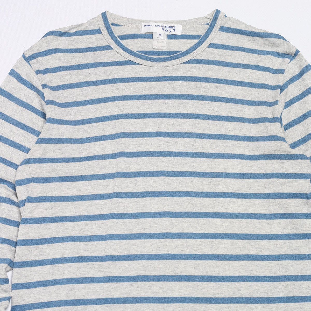 Comme des Garcons Comme Des Garçons Striped Long Sleeve Shirt Tee Size US M / EU 48-50 / 2 - 4 Thumbnail
