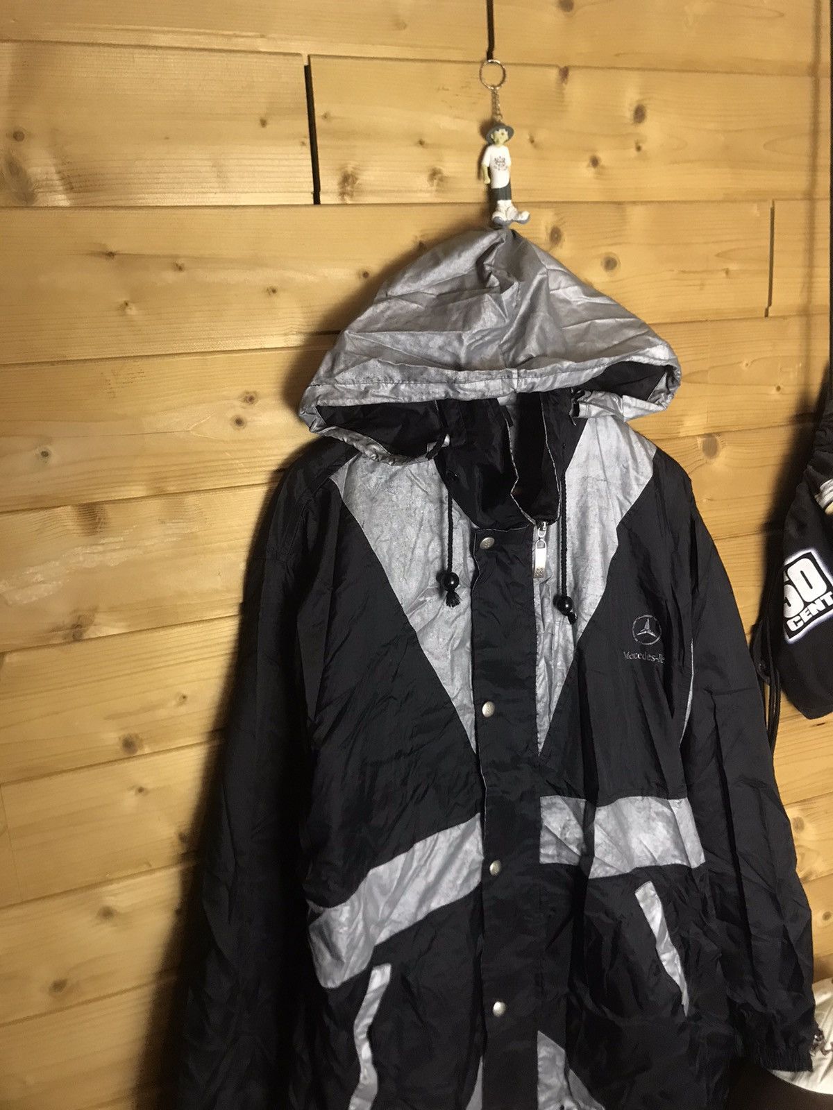 Mercedes-Benz Vintage 90’s Mercedes Benz light jacket Size US XXL / EU 58 / 5 - 2 Thumbnail