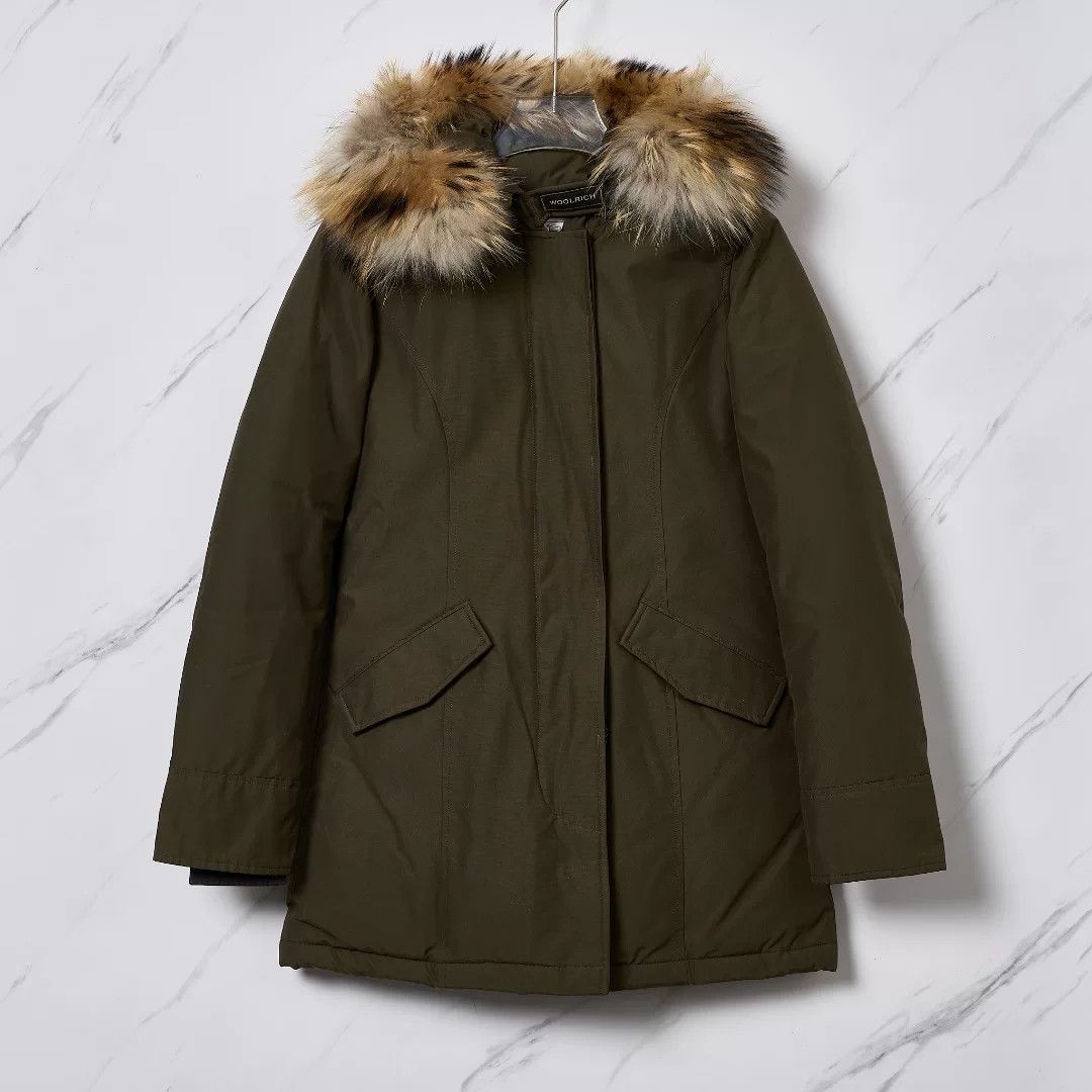 Woolrich Woolen Mills Woolrich Women's Waist-Cinched Parka Size M / US 6-8 / IT 42-44 - 1 Thumbnail
