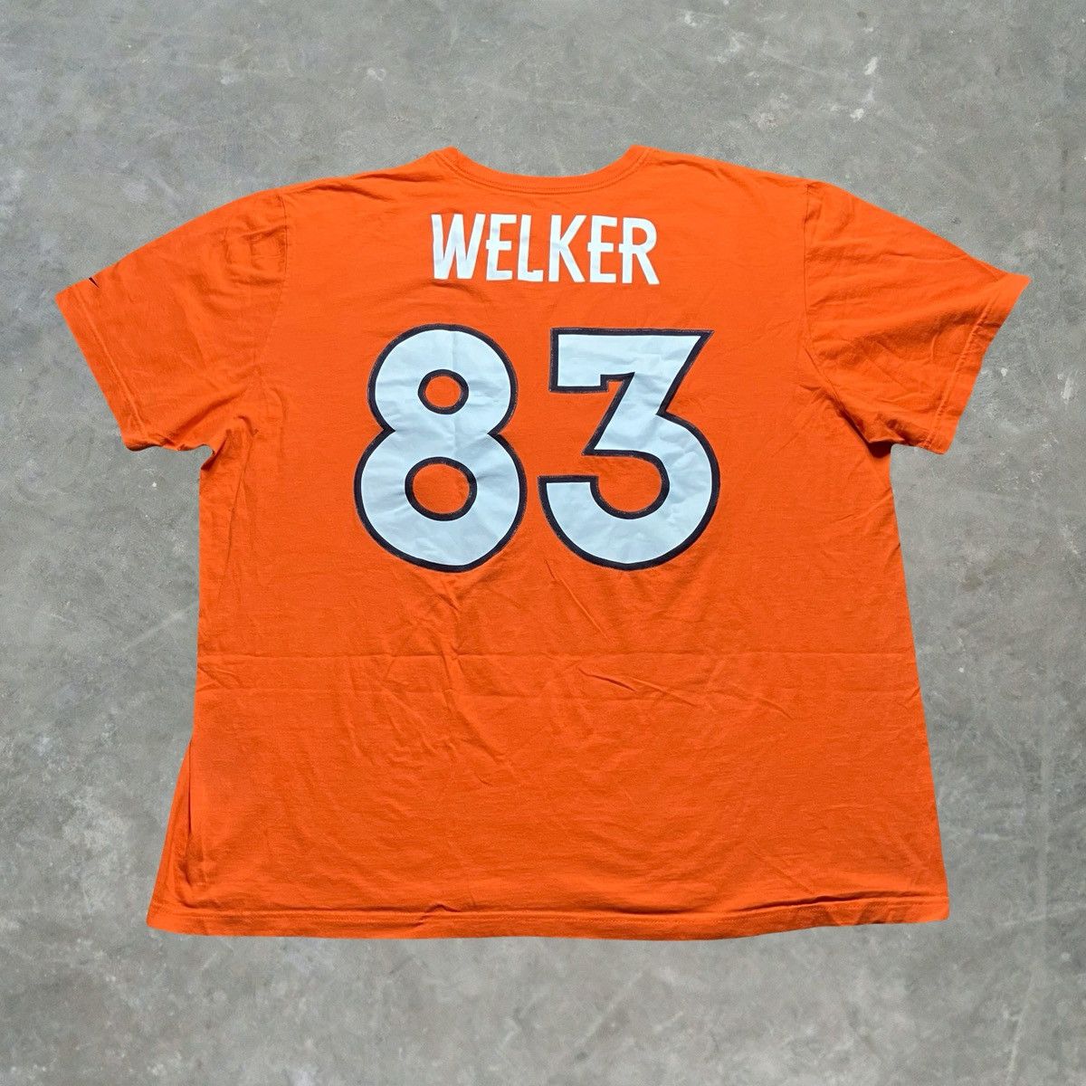 NFL × Nike Nike Denver Broncos Wes Welker Graphic T Shirt Size 3XL Size US XXL / EU 58 / 5 - 3 Thumbnail