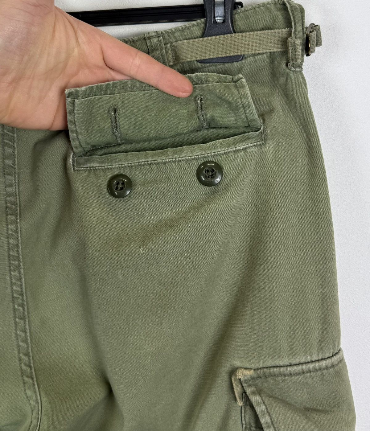 Denim & Supply Ralph Lauren Denim & Supply Ralph Lauren Cargo Pants Khaki Green US Army Size US 33 - 10 Thumbnail