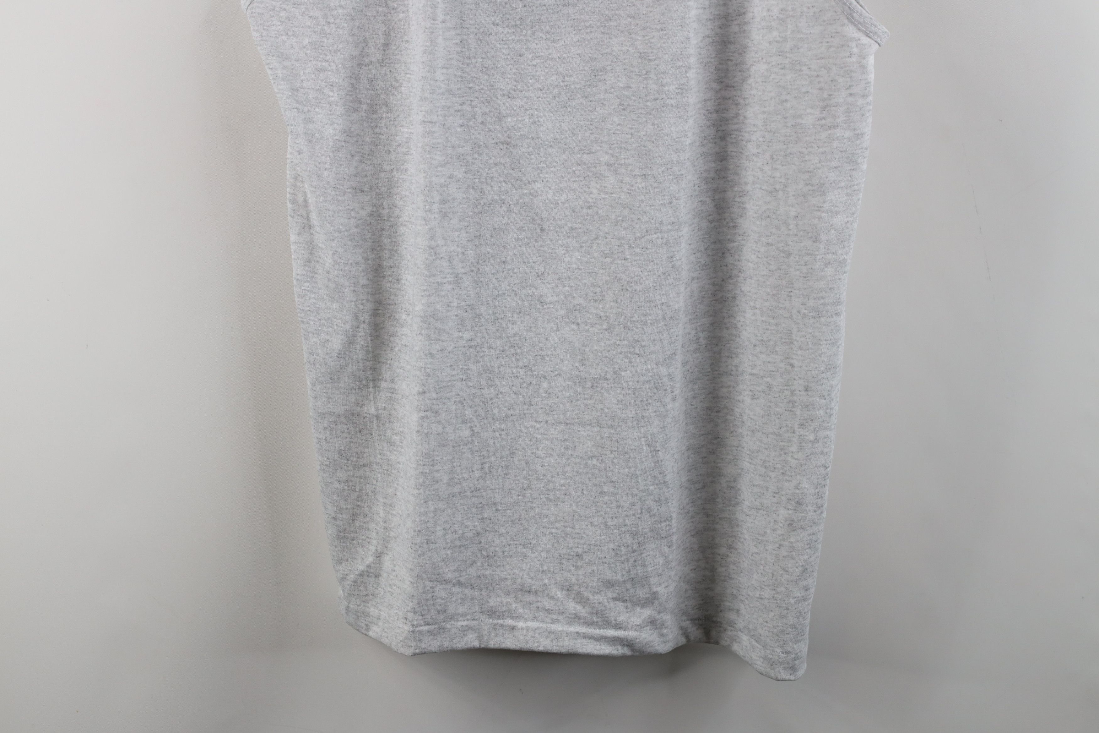 Vintage Vintage 90s Streetwear Tank Top T-Shirt Heather Gray USA Size US L / EU 52-54 / 3 - 3 Thumbnail