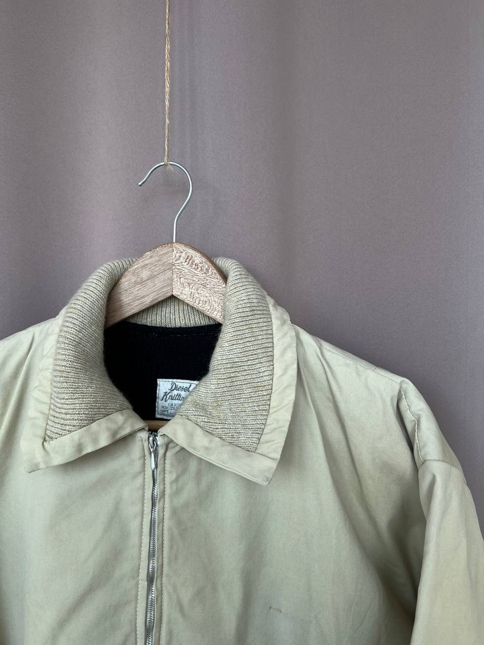 Diesel Diesel Half Zip Knitting Sweater Jacket Archival Mens Size L Size US L / EU 52-54 / 3 - 6 Thumbnail