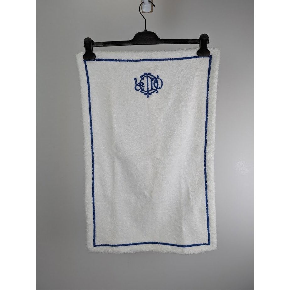 Dior o1rshd1 Size: OS / Hand Towel in White/Blue Size ONE SIZE - 7 Thumbnail