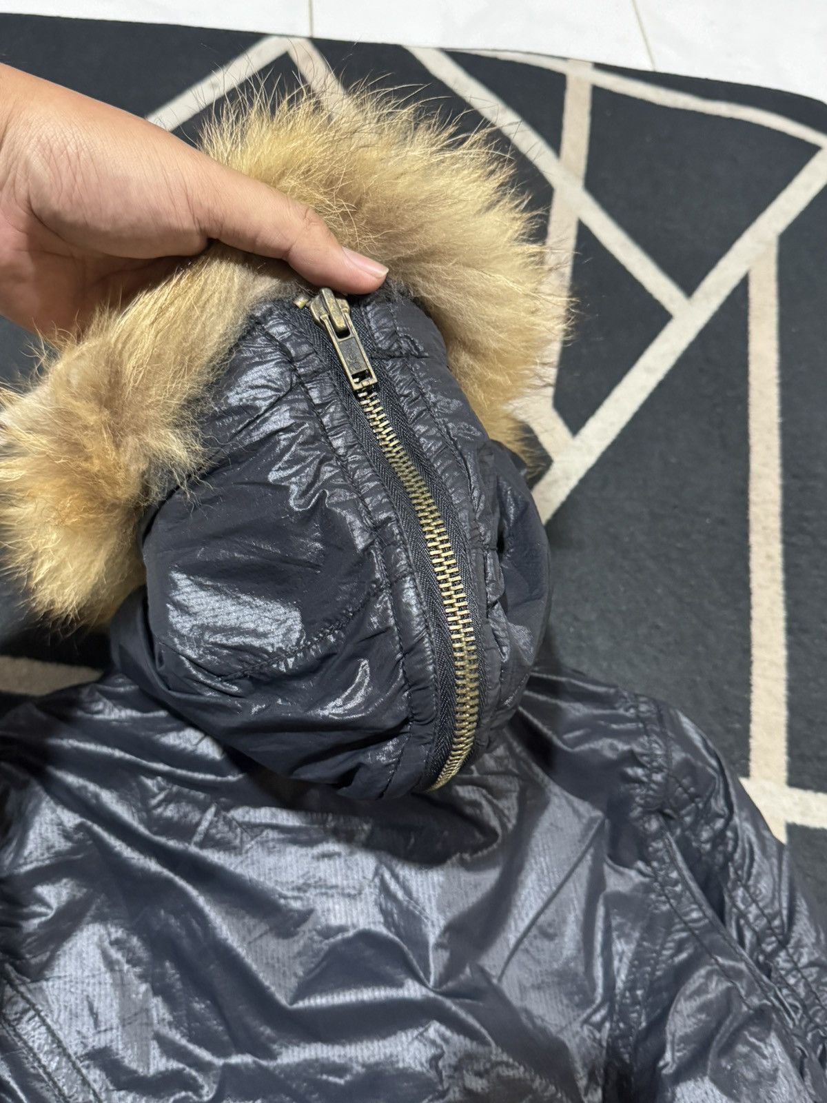 If Six Was Nine Fur Puffer Hoodie Jacket Moussy Archived Vkei styled Size US M / EU 48-50 / 2 - 10 Thumbnail