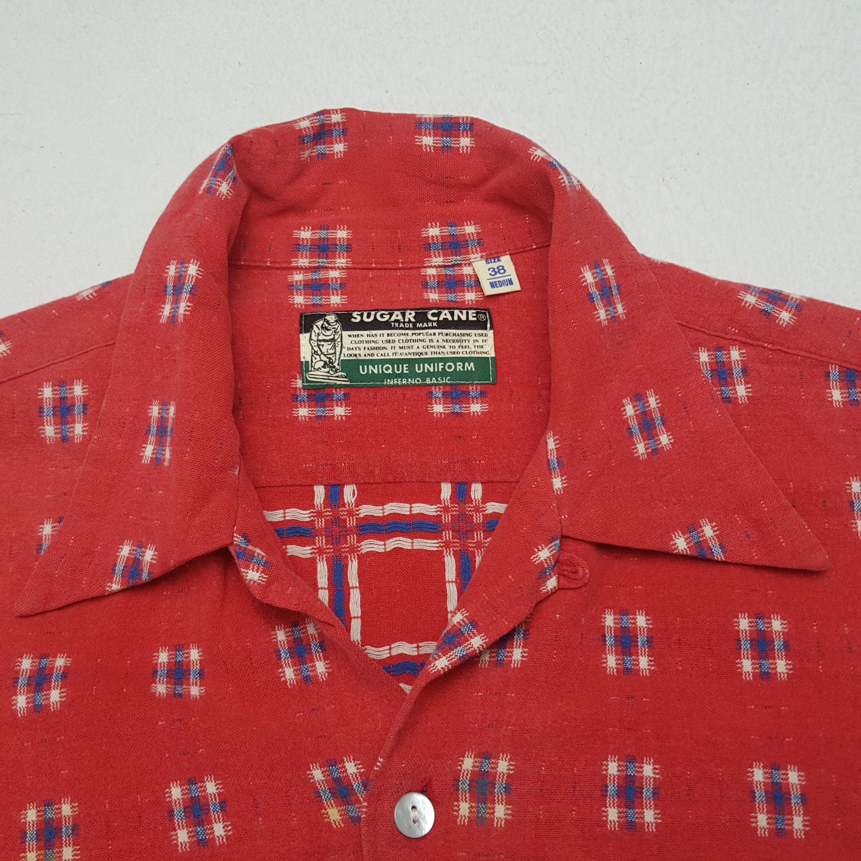 Japanese Brand × Sugar Cane × Vintage Vintage Sugar Cane Japanese Brand Retro Shirt Button Up Size US L / EU 52-54 / 3 - 4 Thumbnail
