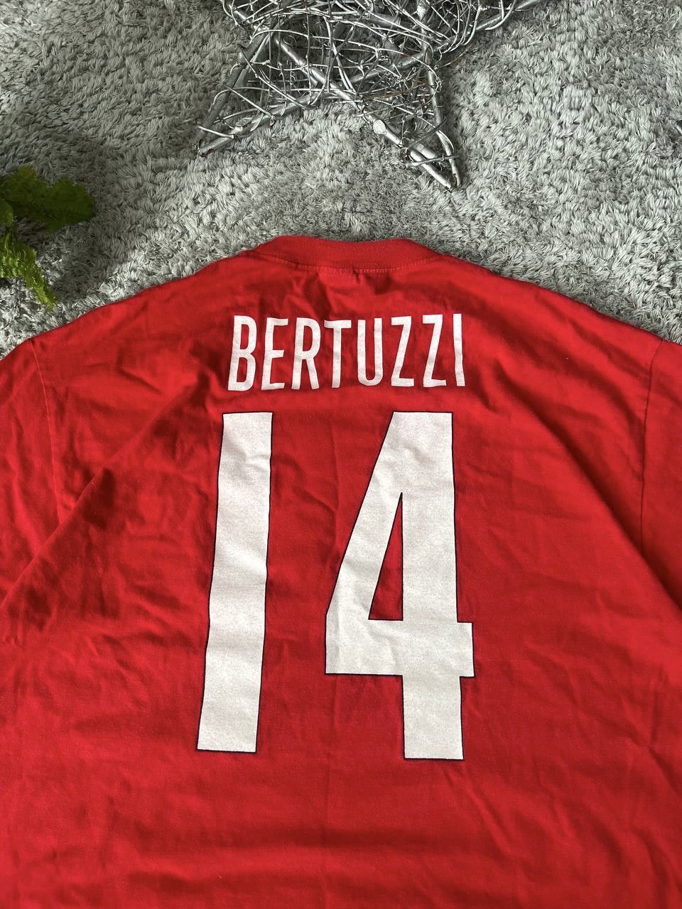 Nike × Vintage 00s Nike Vintage T-Shirt Streetwear Big Logo 14 Bertuzzi Y2k Size US XL / EU 56 / 4 - 7 Thumbnail