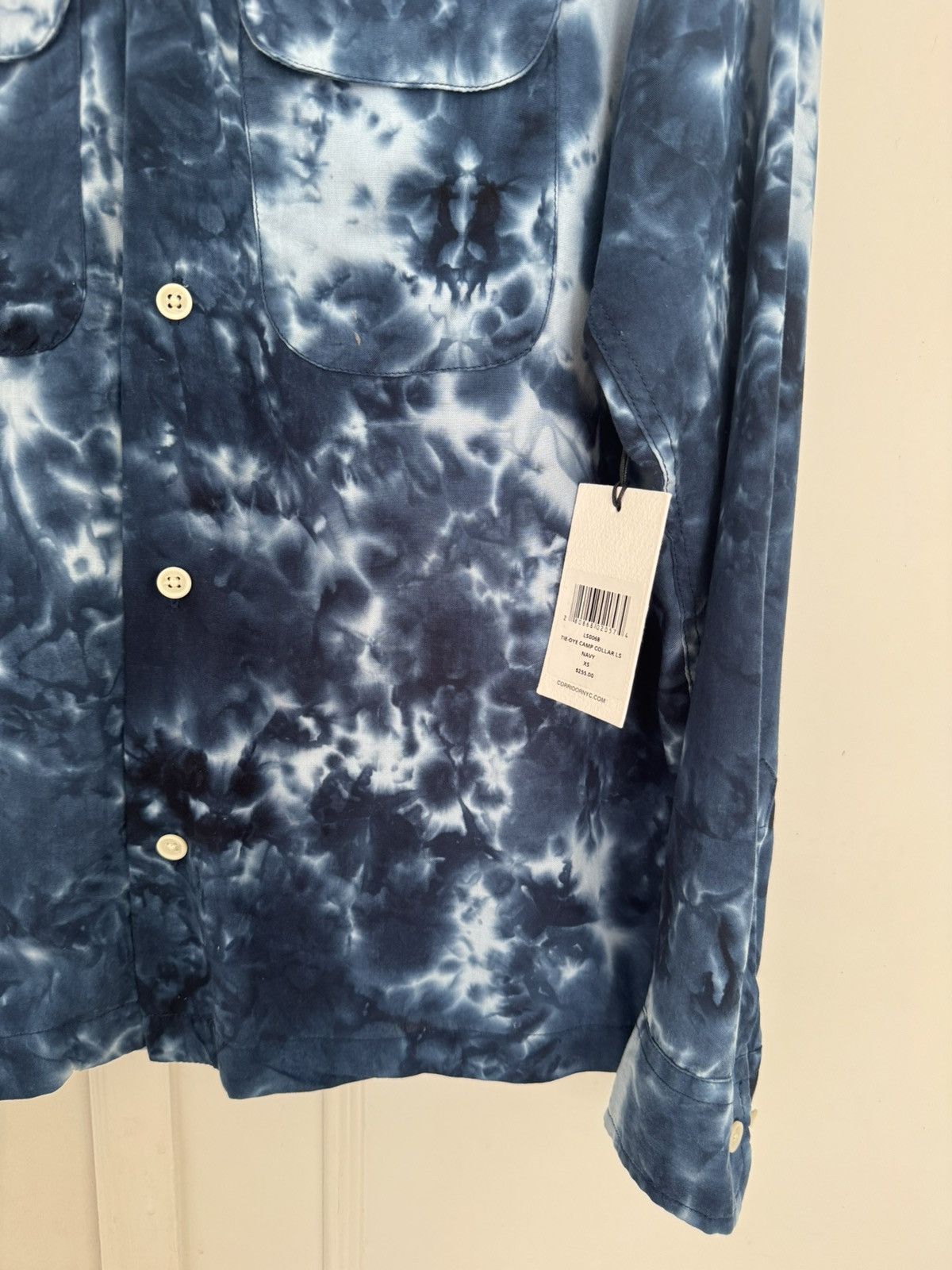 Corridor Corridor Tie-Dye Camp Lyocell Small Long Sleeve Size US XS / EU 42 / 0 - 4 Thumbnail