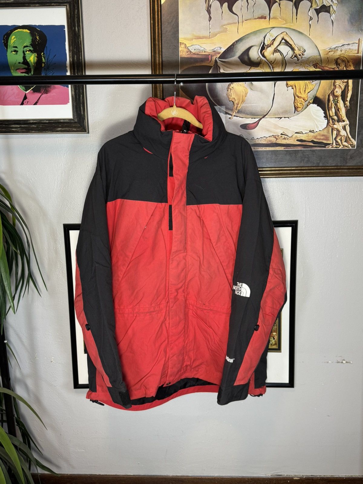 The North Face Vintage The North Face Red Jacket 90s Size US L / EU 52-54 / 3 - 1 Thumbnail