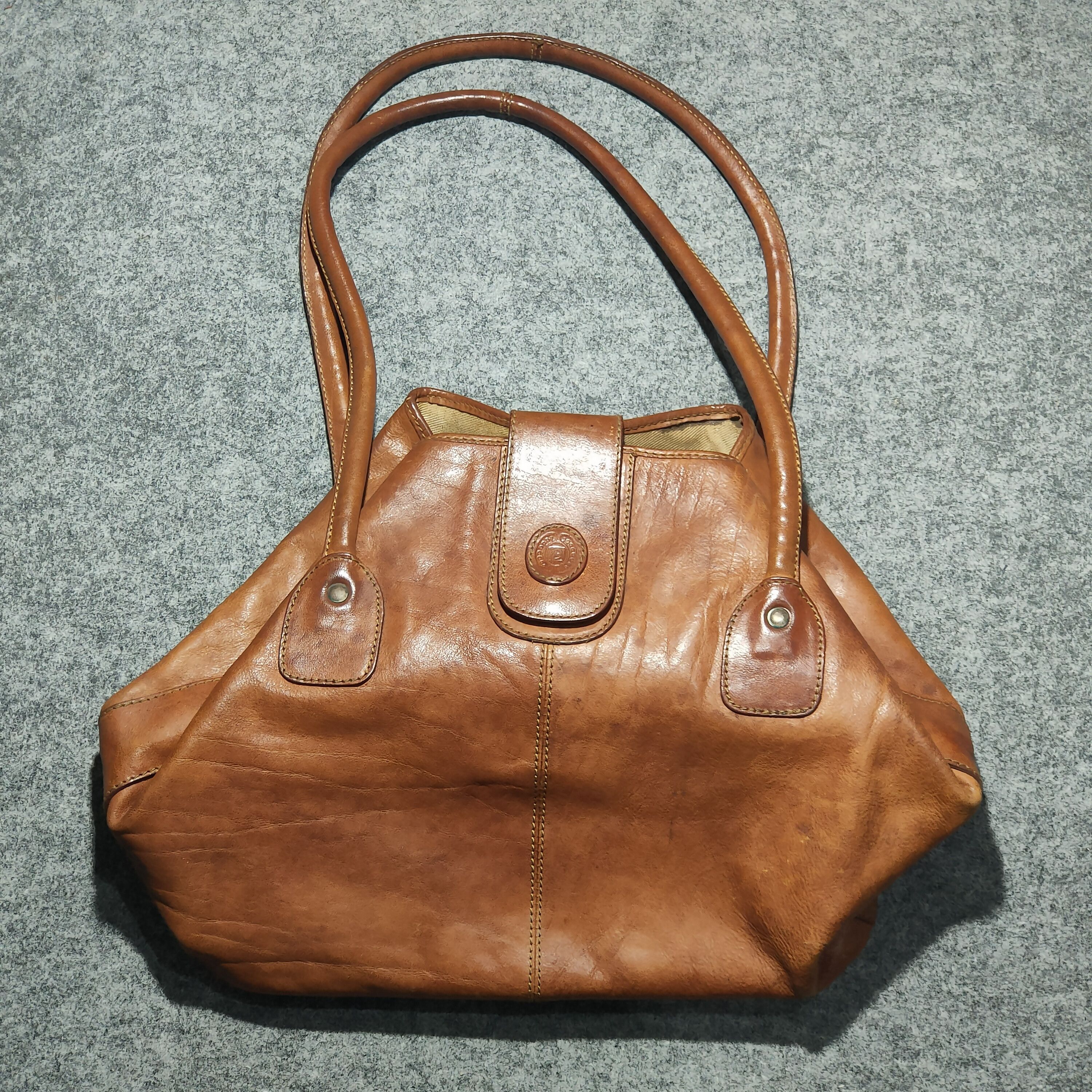 Other 🔥Vintage Pompeo Cecchini leather shoulder bag Size ONE SIZE - 1 Thumbnail