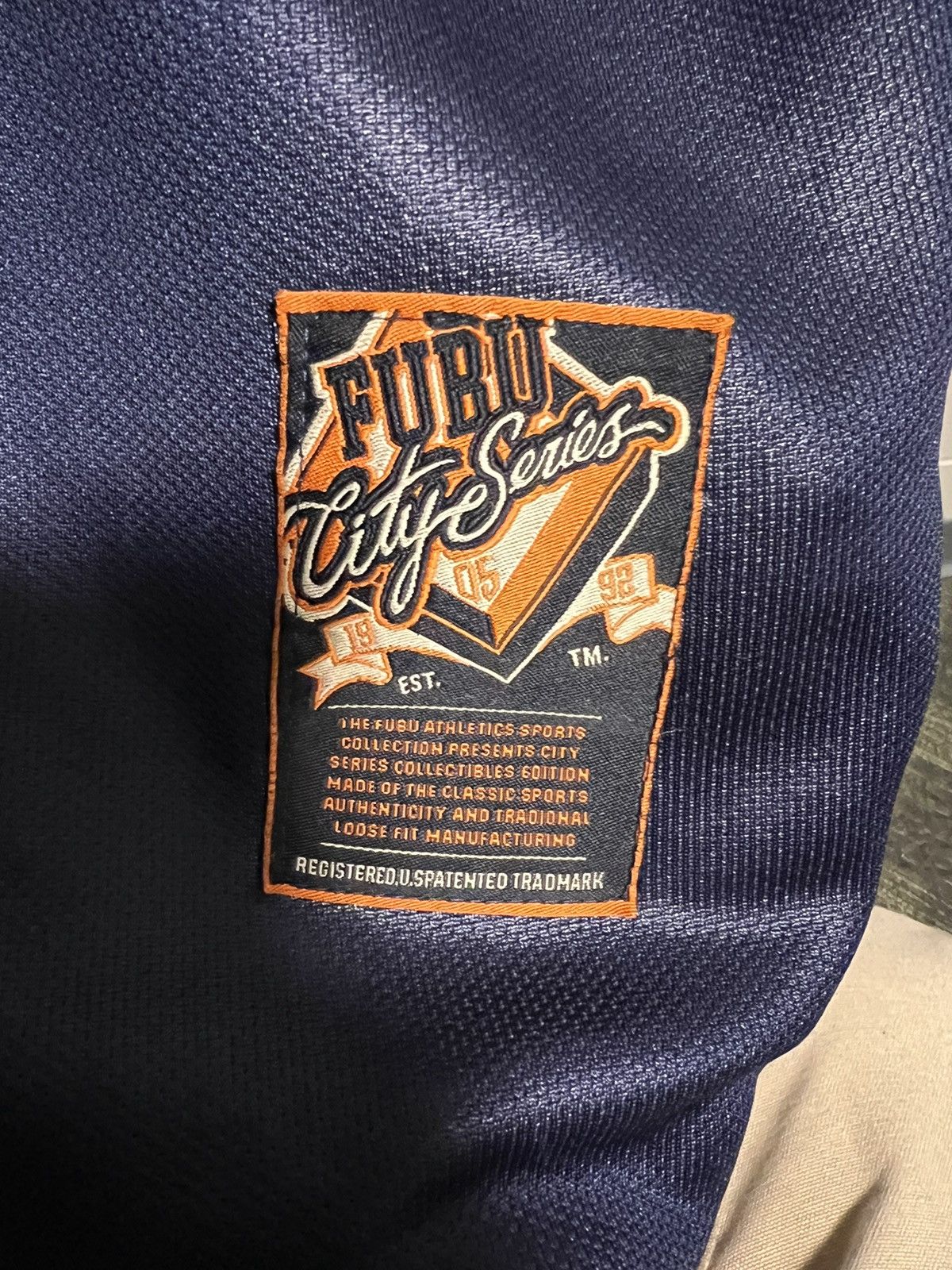 Fubu × Vintage Vintage FUBU City Series Jersey East Side Size US L / EU 52-54 / 3 - 5 Thumbnail